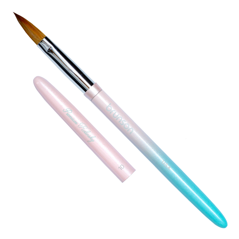 Kolinsky Acrylic Nail Brush for Acrylic Application #10 BAKBT10