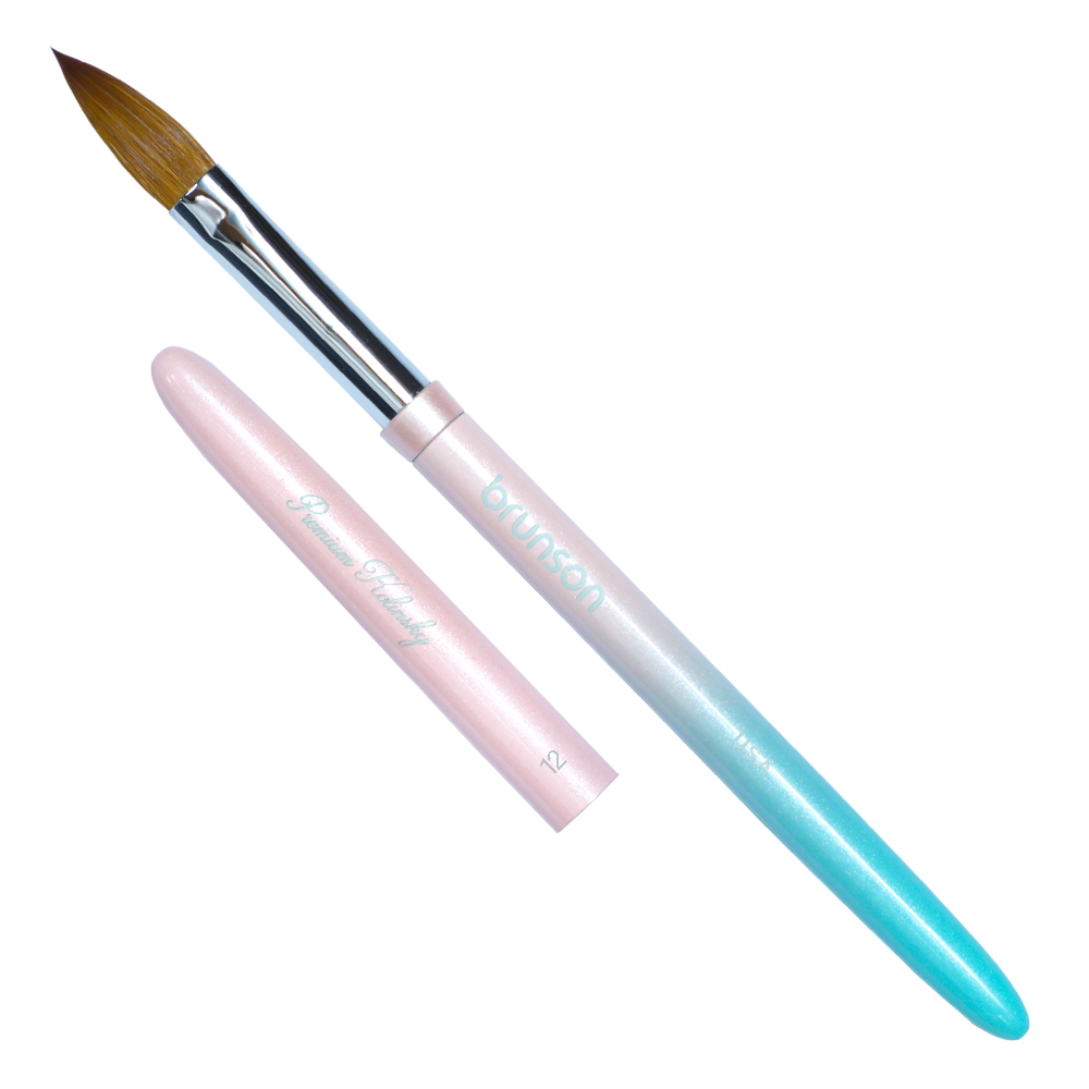 Kolinsky Acrylic Nail Brush for Acrylic Application #12 BAKBT12