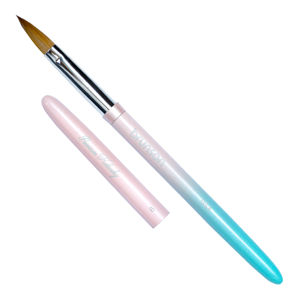 Kolinsky Acrylic Nail Brush for Acrylic Application #8 BAKBT8
