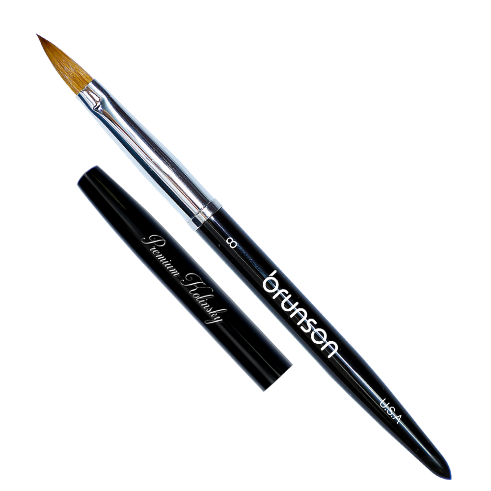 Kolinsky Acrylic Nail Brush for Acrylic Application #08 BAKBB08