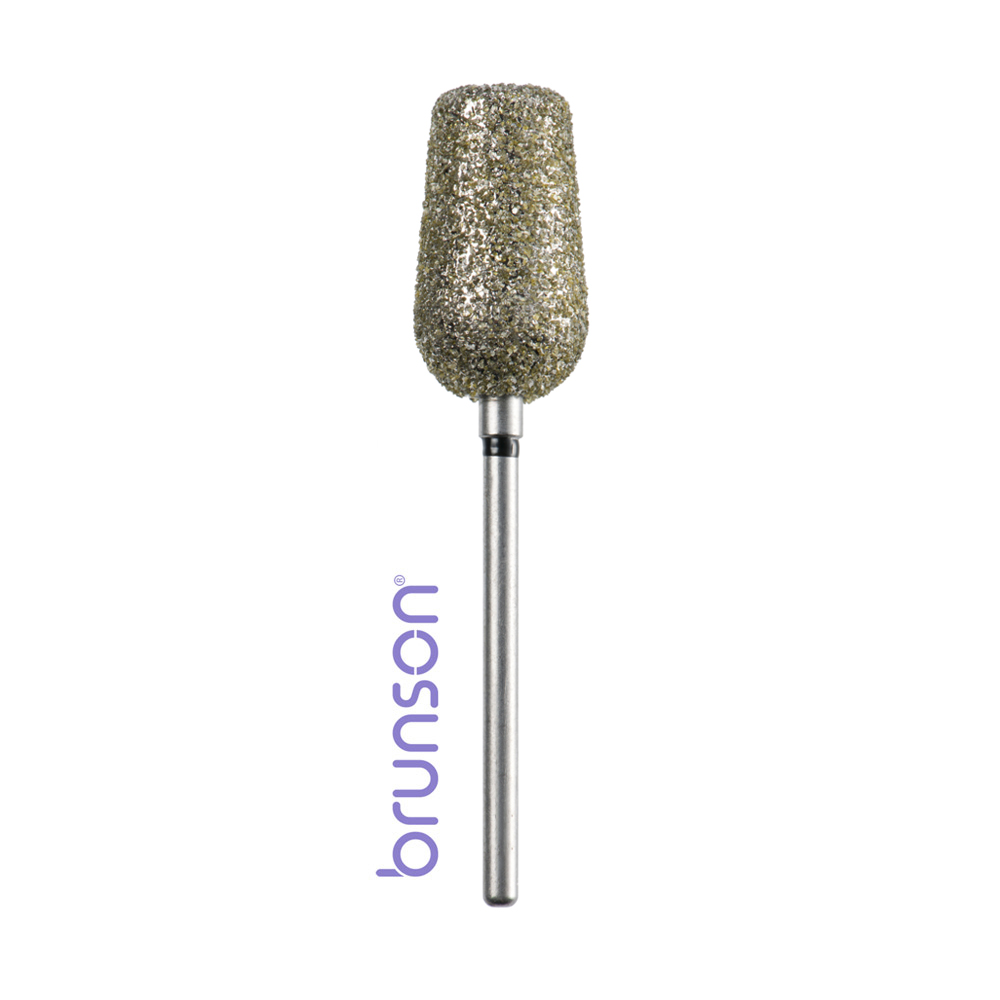 Diamond Nail Drill Bits Nail Drill File Bits for Gel & Natural Nails Cuticle Manicure Pedicure D05 Black Lines