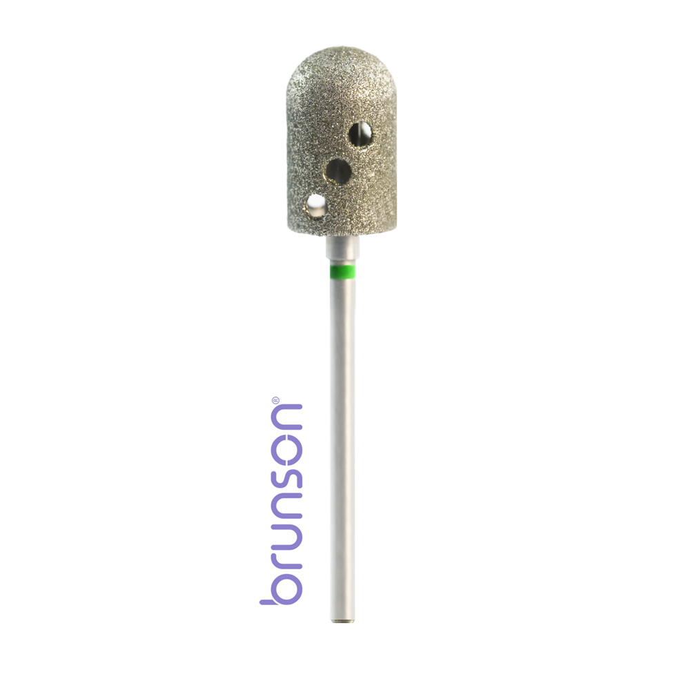 DIAMOND SMALL ROUNDED BARREL COARSE GRIT R08 Green Line