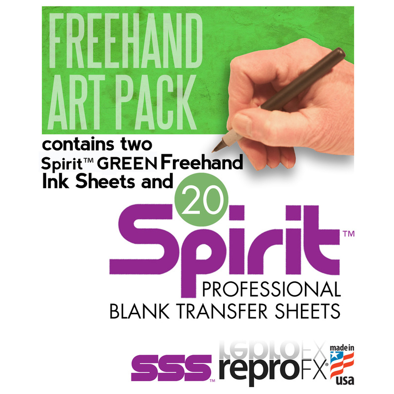 Spirit® Freehand Art Packs
