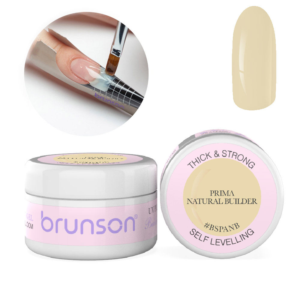 Self Levelling Sculpting Gel Nail extension Camouflage UV LED Sculpting Nail System Gel Manicure Sculpting Gel 30ml BSPANB Prima Natural Builder