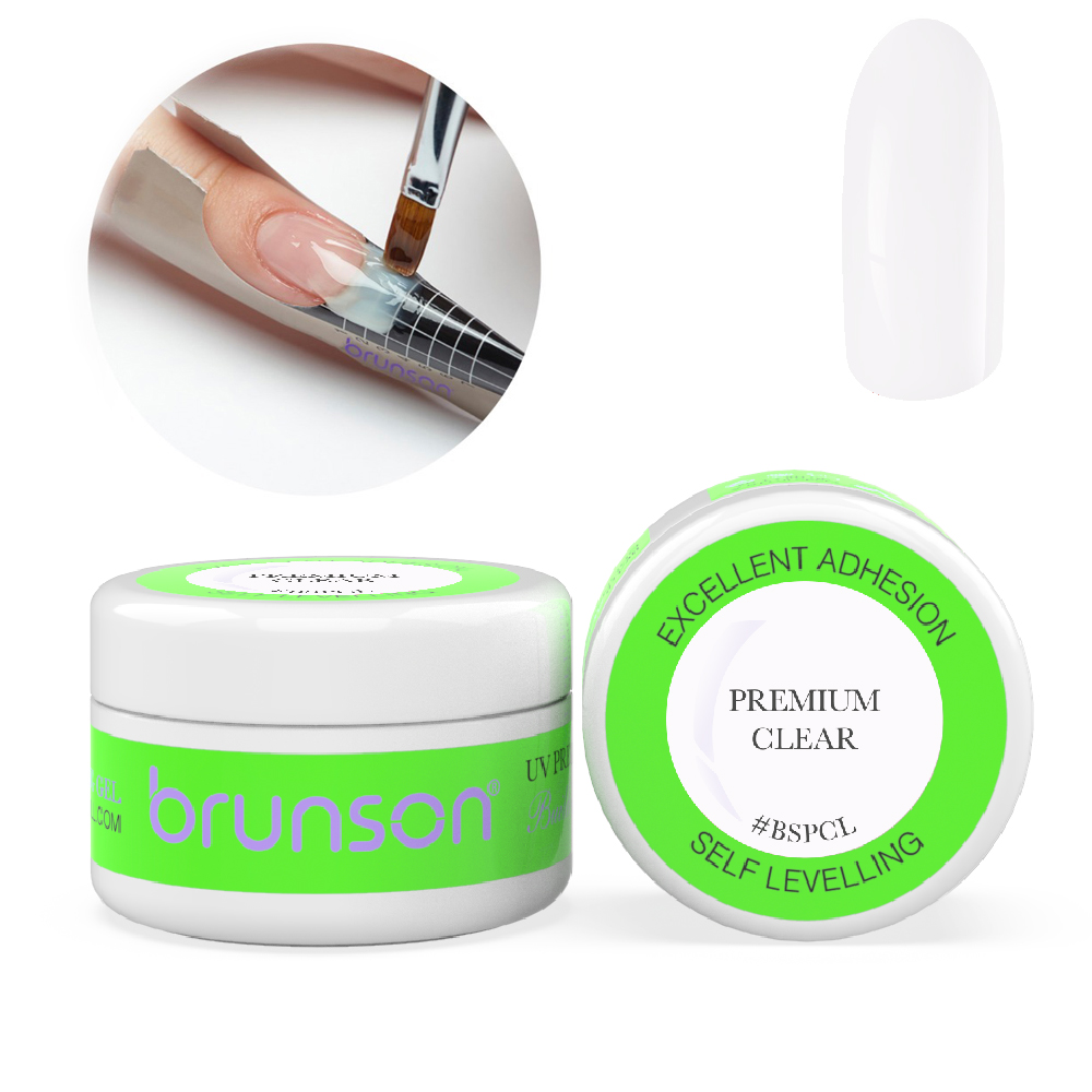 Self Levelling Sculpting Gel Nail extension Camouflage UV LED Sculpting Nail System Gel Manicure Sculpting Gel 30ml Premium Clear BSPCL