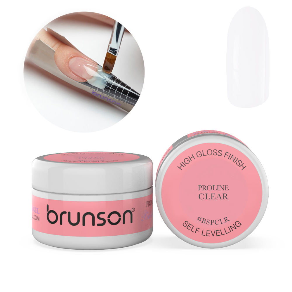 Self Levelling Sculpting Gel Nail extension Camouflage UV LED Sculpting Nail System Gel Manicure Sculpting Gel 30ml BSPCLR Proline Clear
