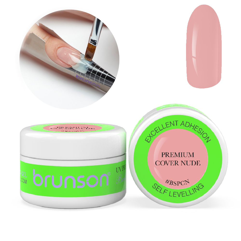Self Levelling Sculpting Gel Nail extension Camouflage UV LED Sculpting Nail System Gel Manicure Sculpting Gel 30ml Premium Cover Nude BSPCN