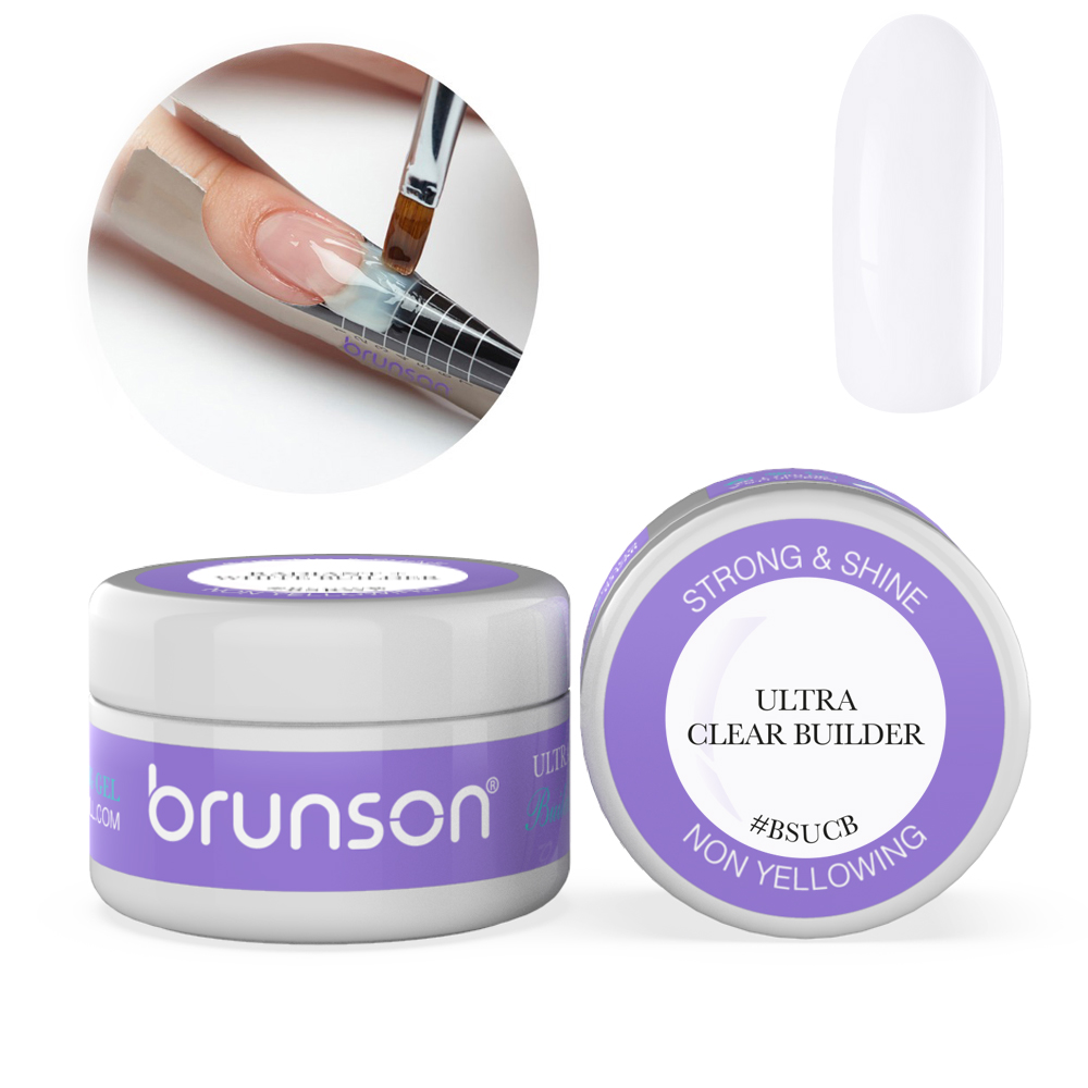 Self Levelling Sculpting Gel Nail extension Camouflage UV LED Sculpting Nail System Gel Manicure Sculpting Gel 30ml BSUCB Ultra Clear Builder