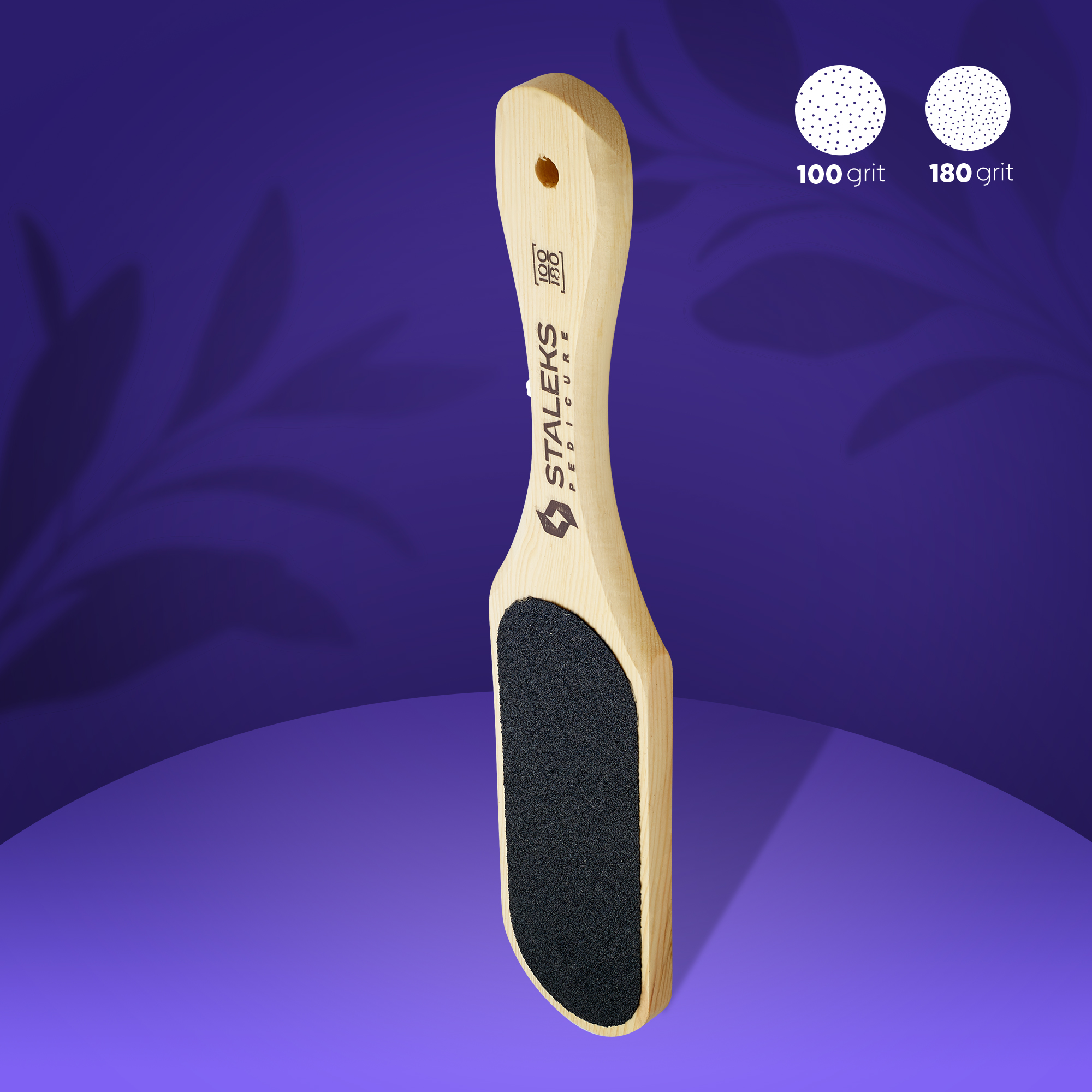 Wooden pedicure foot file BEAUTY & CARE 10 TYPE 1 ABC 10/1