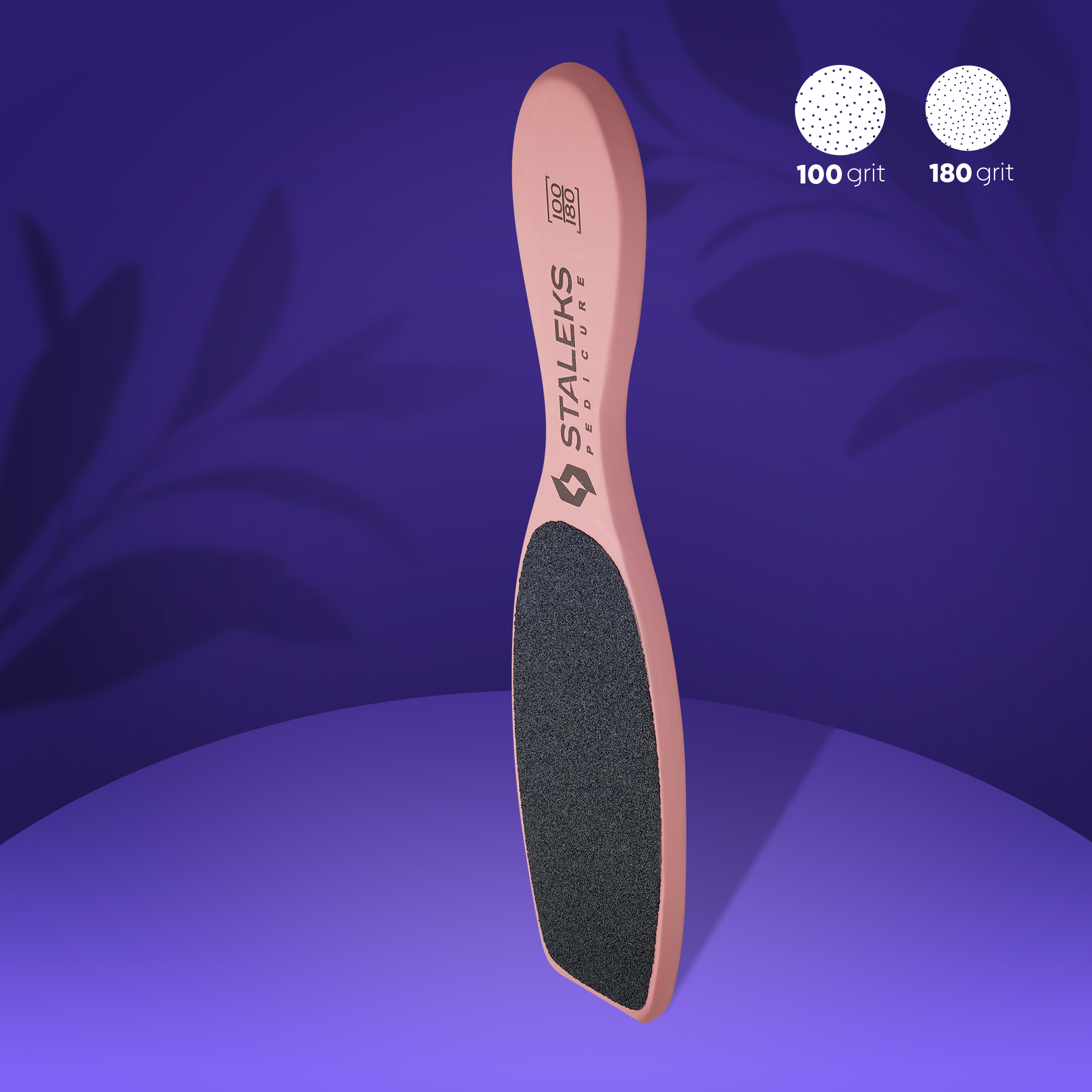 Wooden pedicure foot file BEAUTY&CARE 20 TYPE 3 ABC 20/3