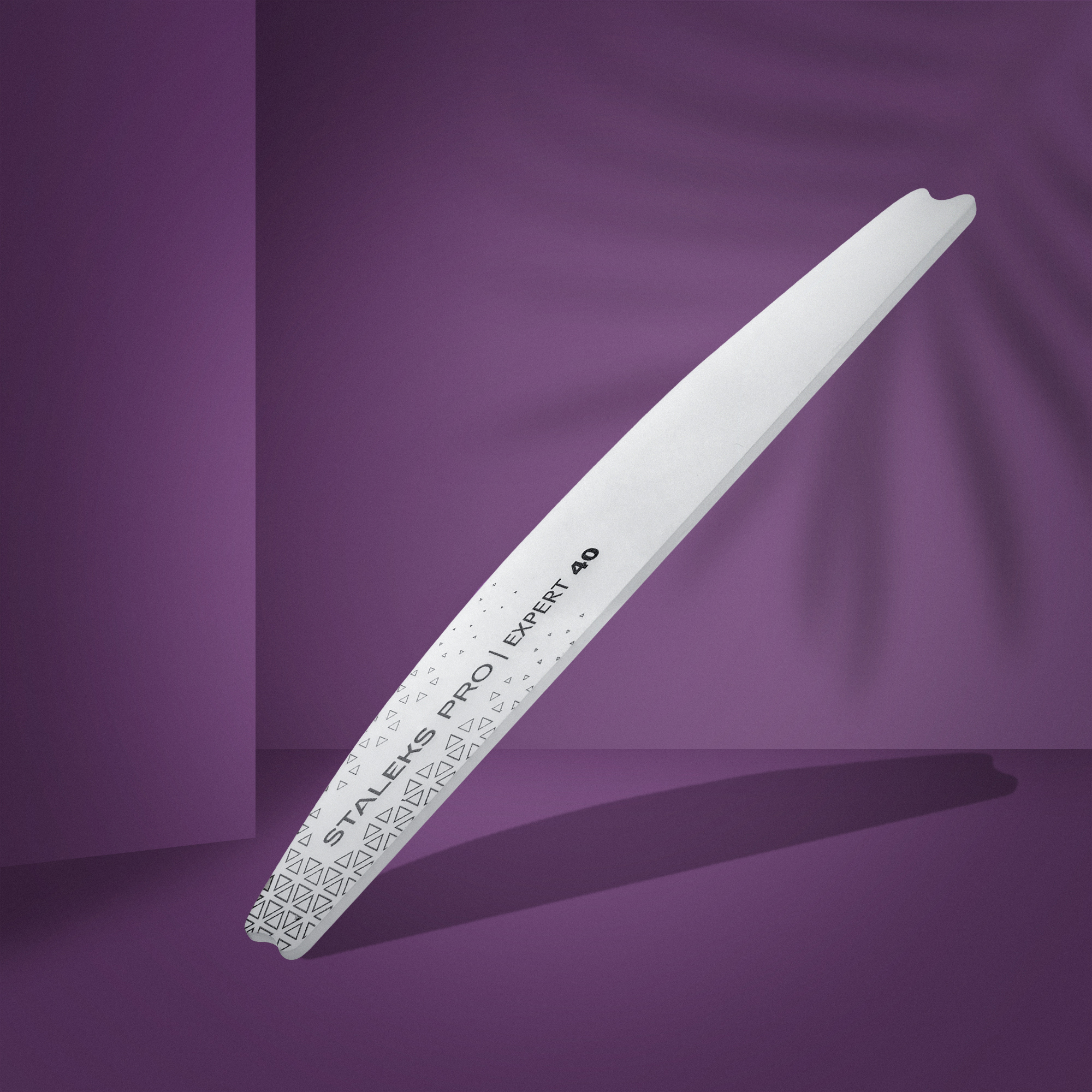 Nail file acrylic crescent (base) EXPERT 40 ABE-40