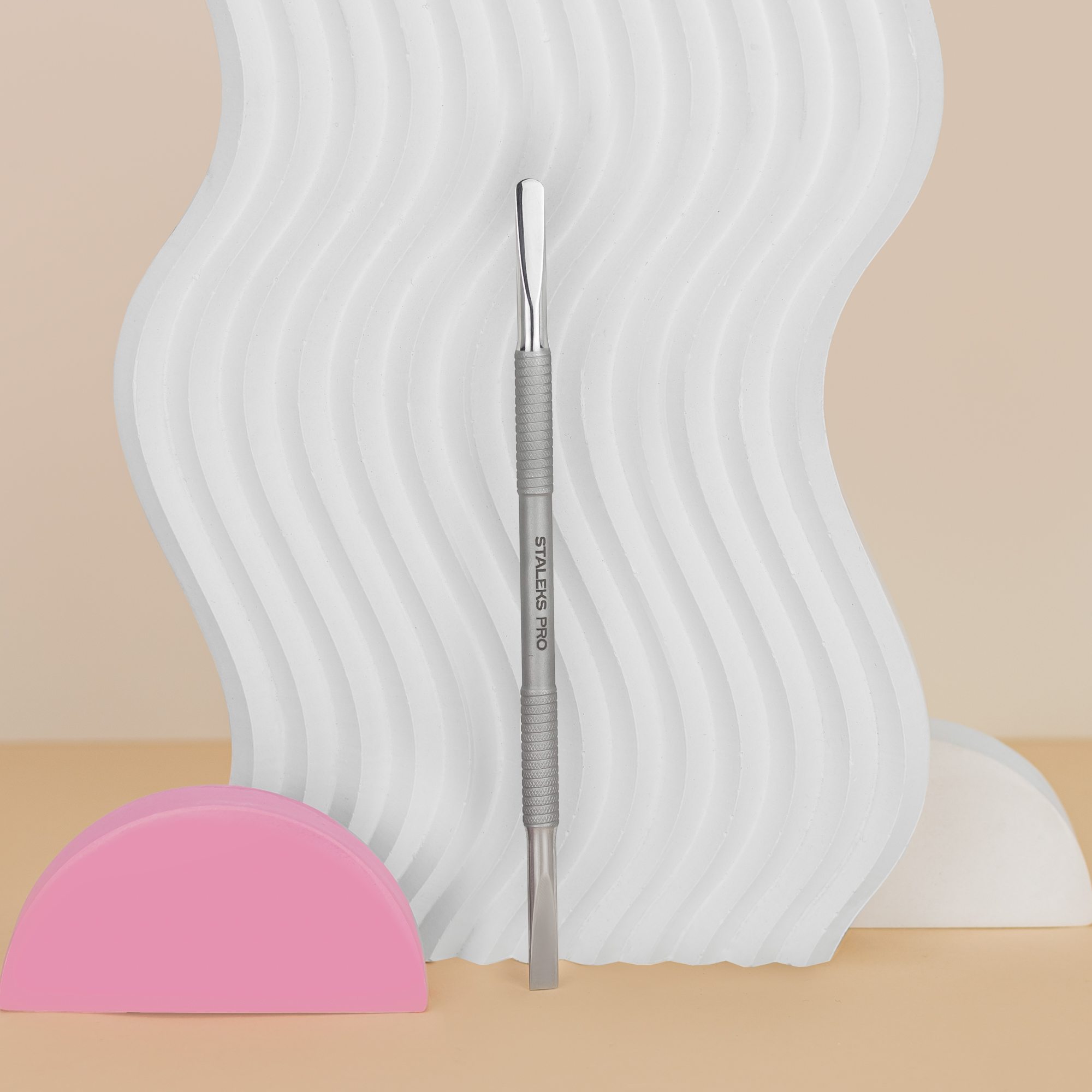 Cuticle pusher SMART 70 TYPE 1 (rectangular pusher and rounded) PS-70/1_S