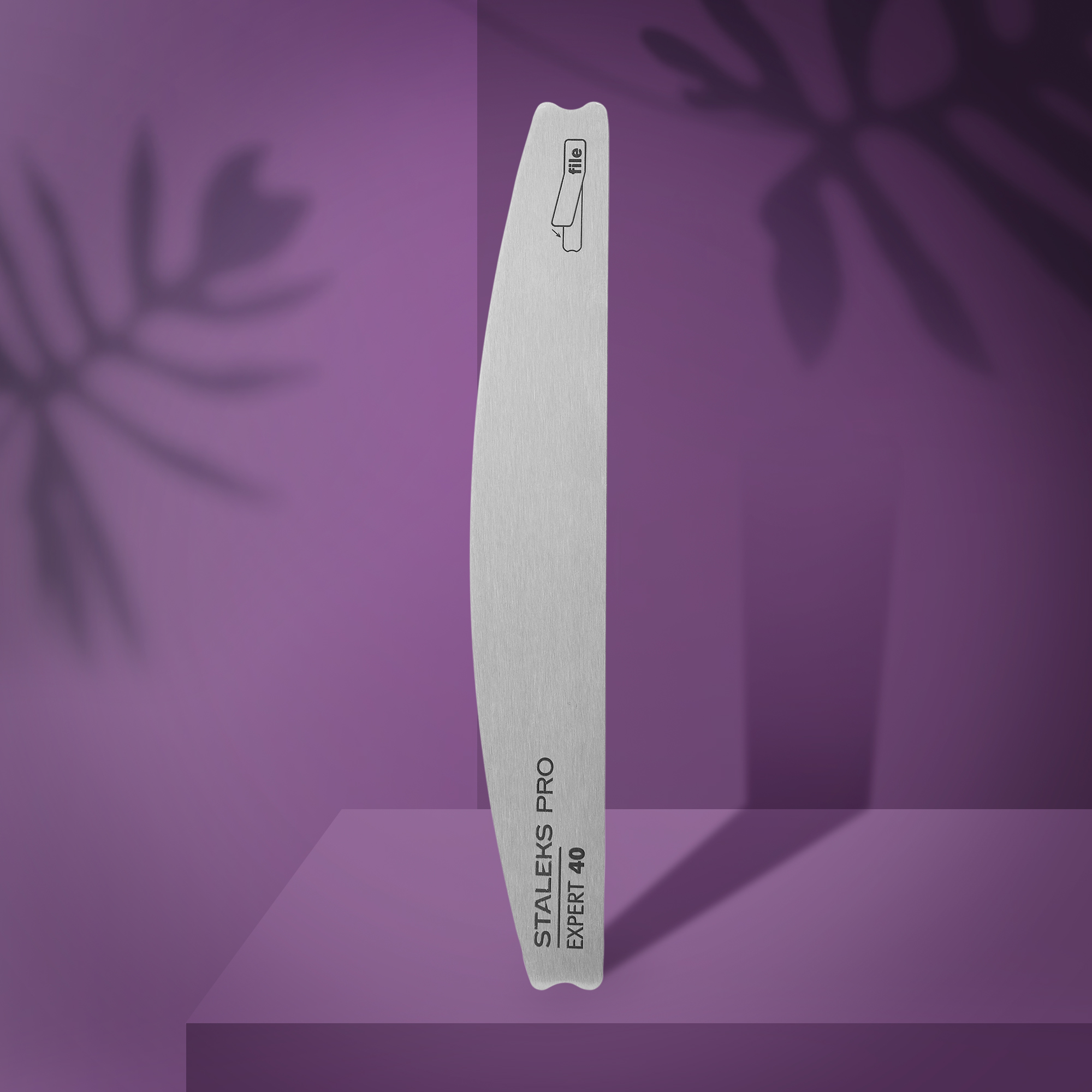 Nail file metal crescent (base) EXPERT 40 MBE-40