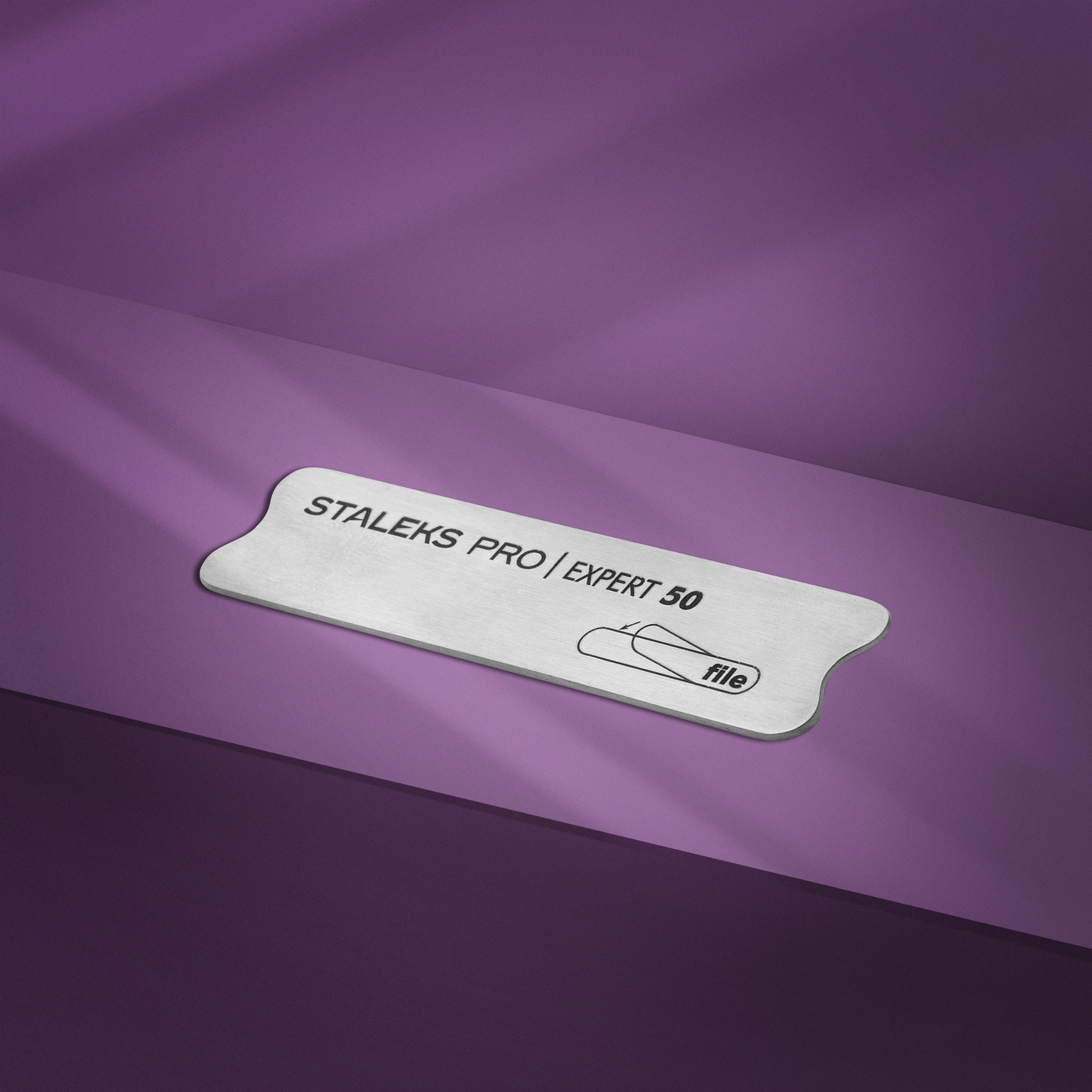Nail file metal short (base) EXPERT 50 MBE-50