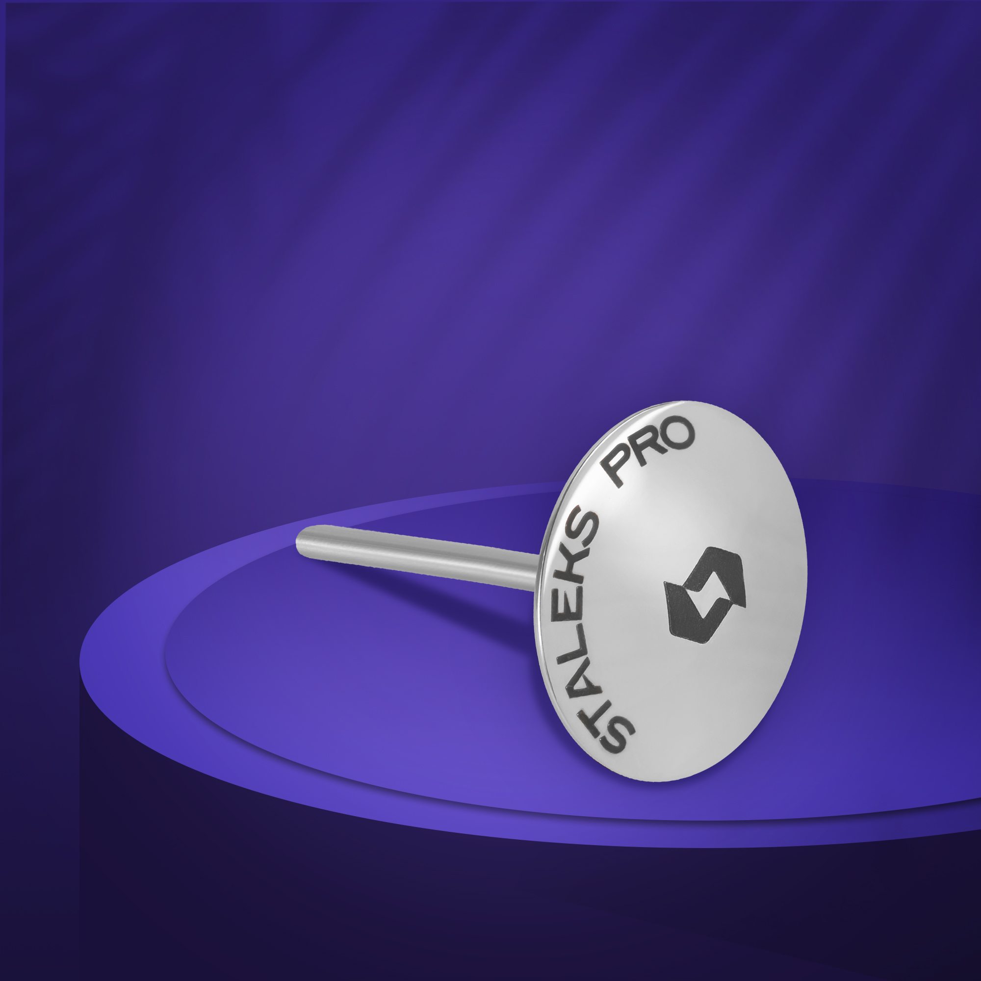 Pedicure disc umbrella PODODISC STALEKS PRO L and set of ringlike disposable file 180 grit  (25 mm) UPDset-25