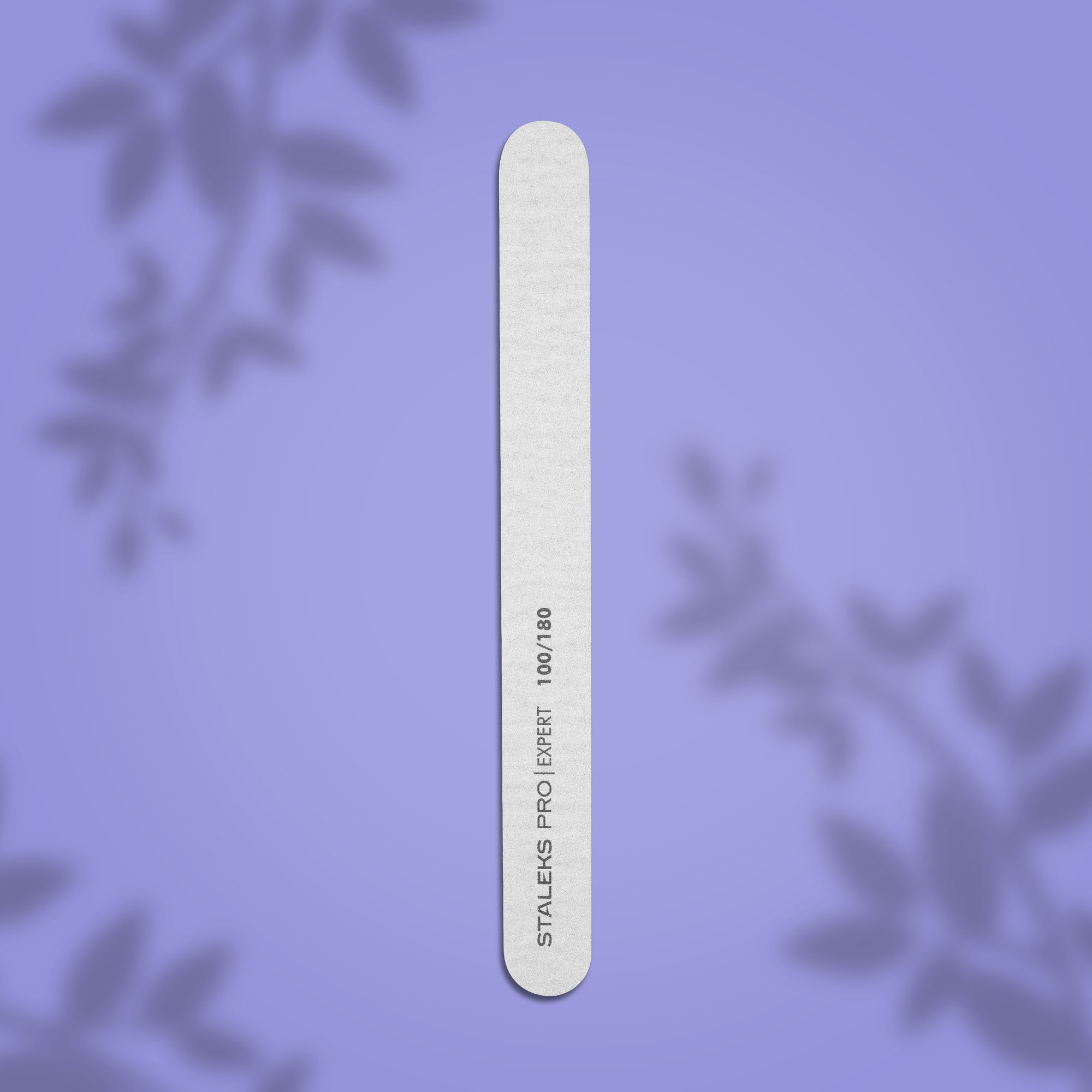 Mineral straight nail file EXPERT 100/180 grit NFB-20/1