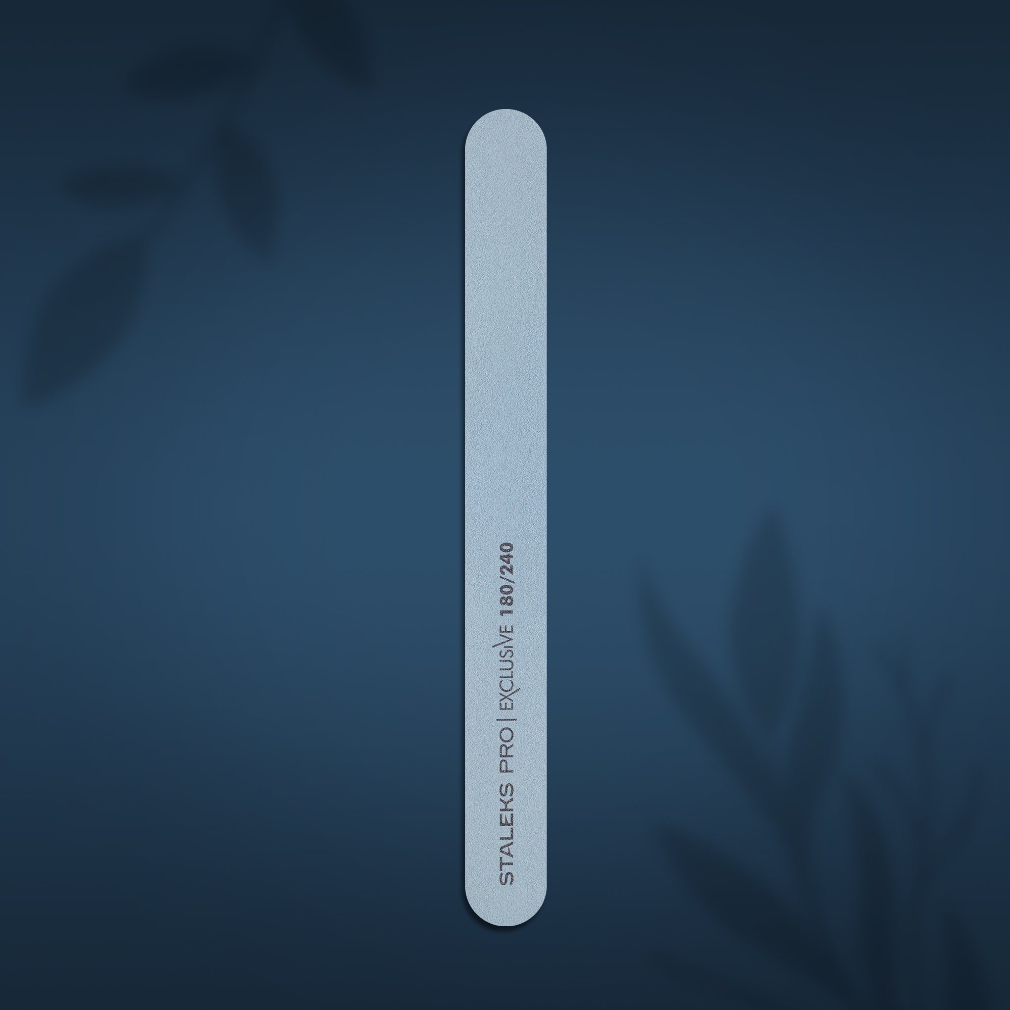 Mineral straight nail file EXCLUSIVE 180/240 grit NFX-22/2