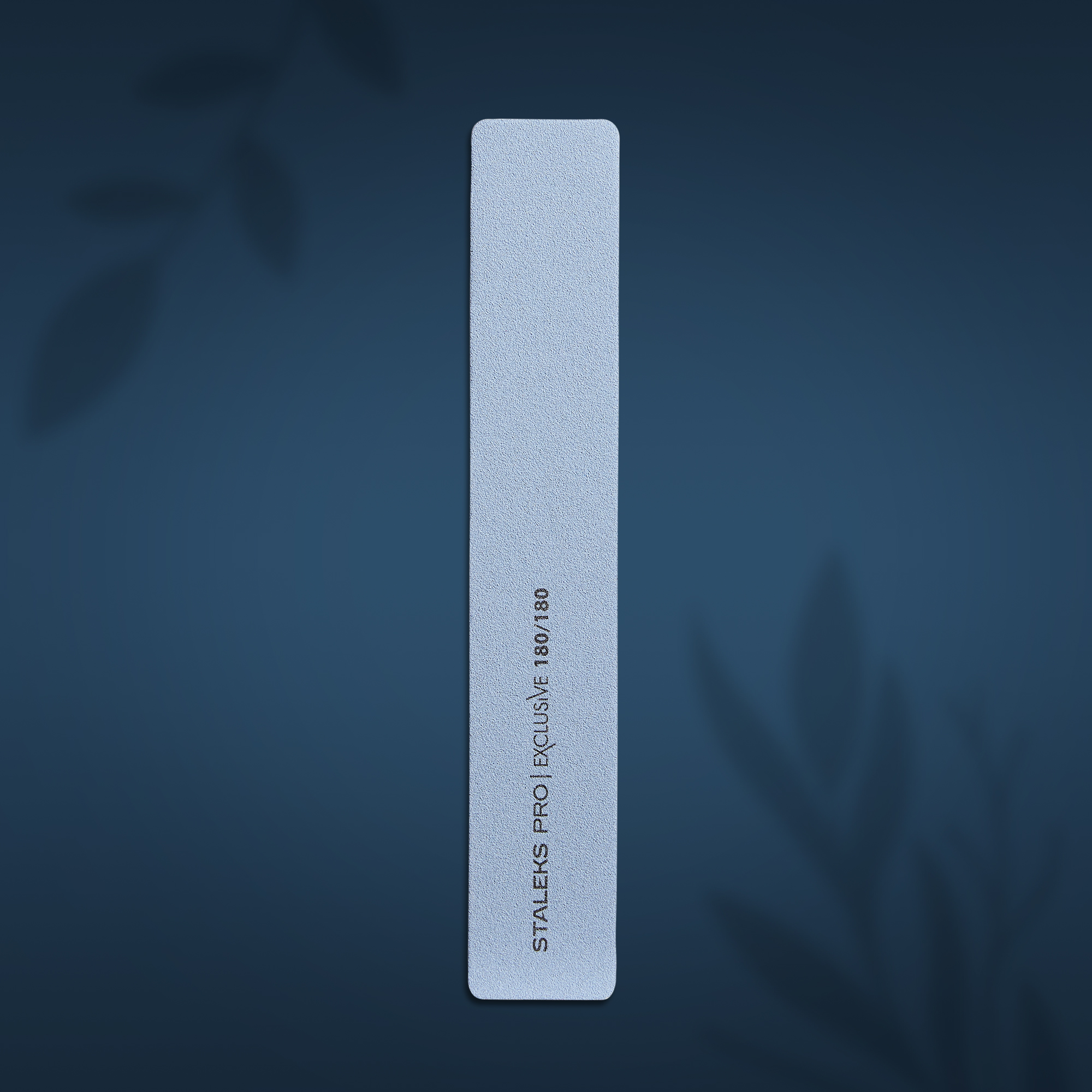 Mineral broad straight nail file EXCLUSIVE 180/180 grit NFX-32/6