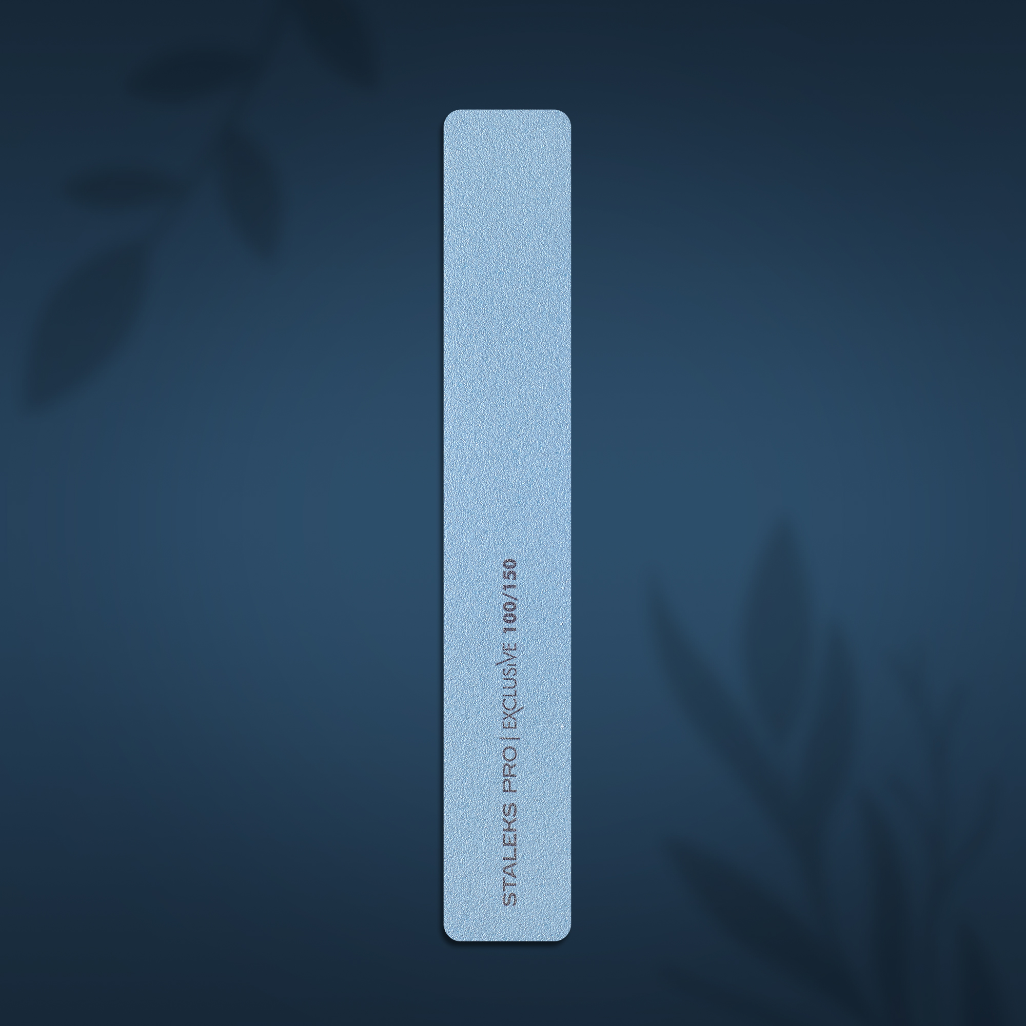 Mineral broad straight nail file EXCLUSIVE 100/150 grit NFX-32/8