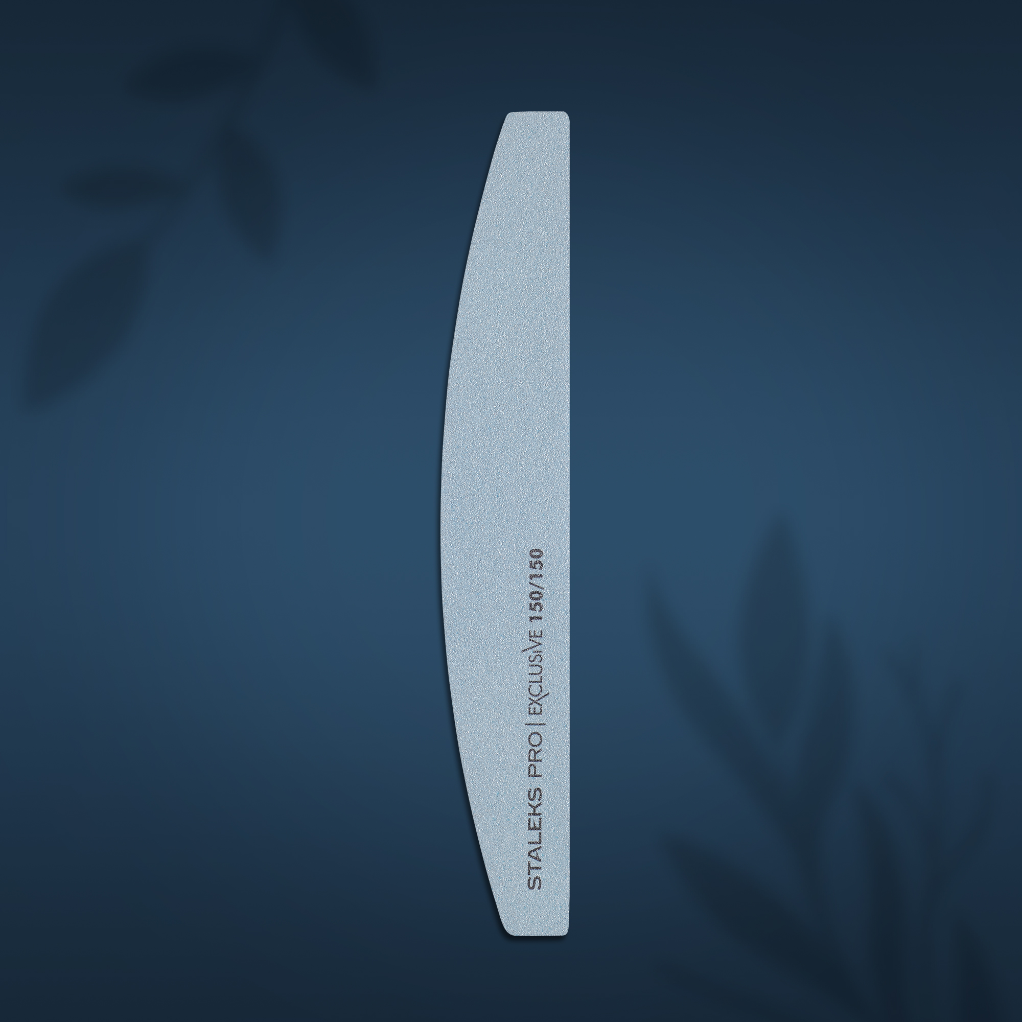Mineral crescent nail file EXCLUSIVE 150/150 grit NFX-42/9