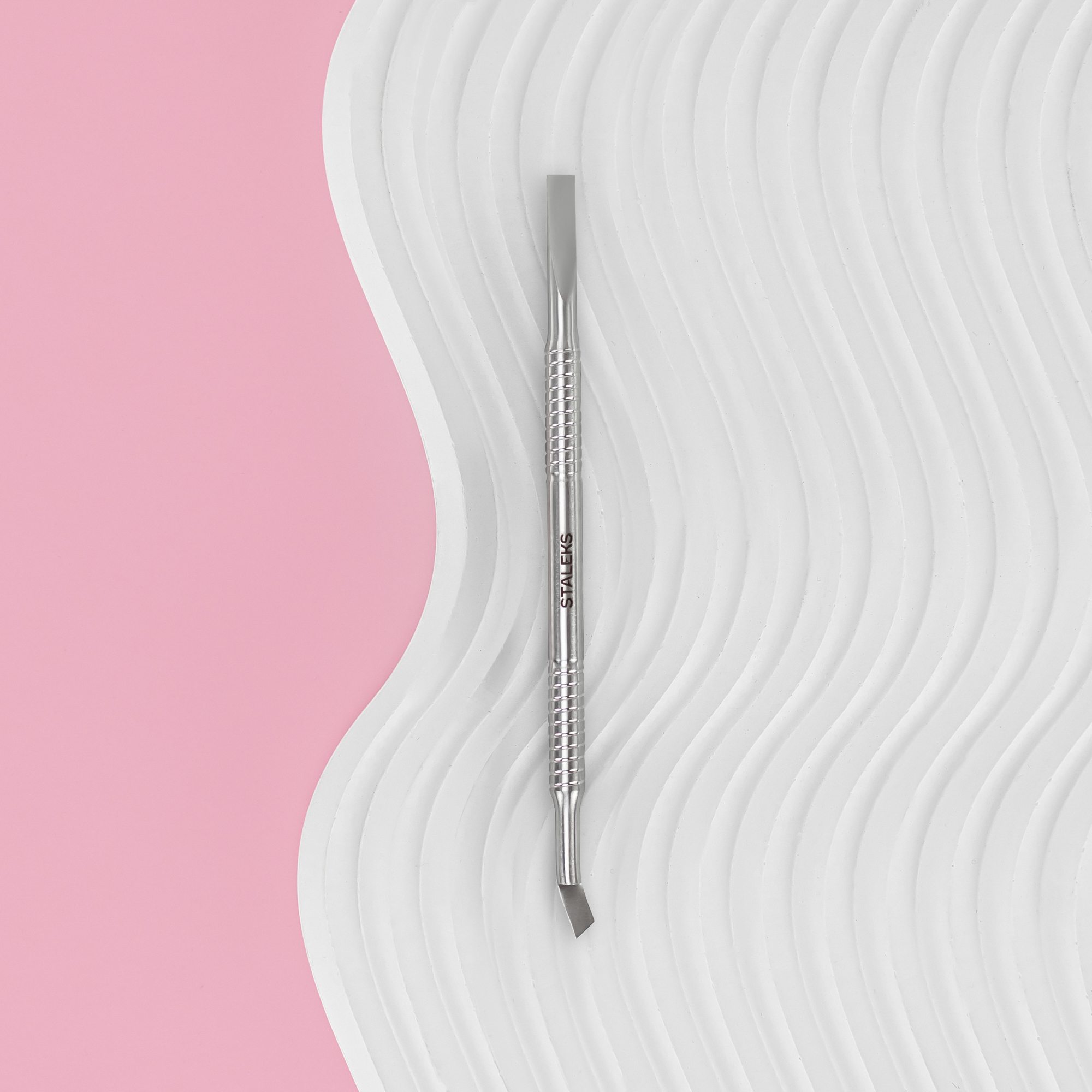 Cuticle pusher BEAUTY & CARE 40 TYPE 1 (rectangular pusher and blade) PBC-40/1_S