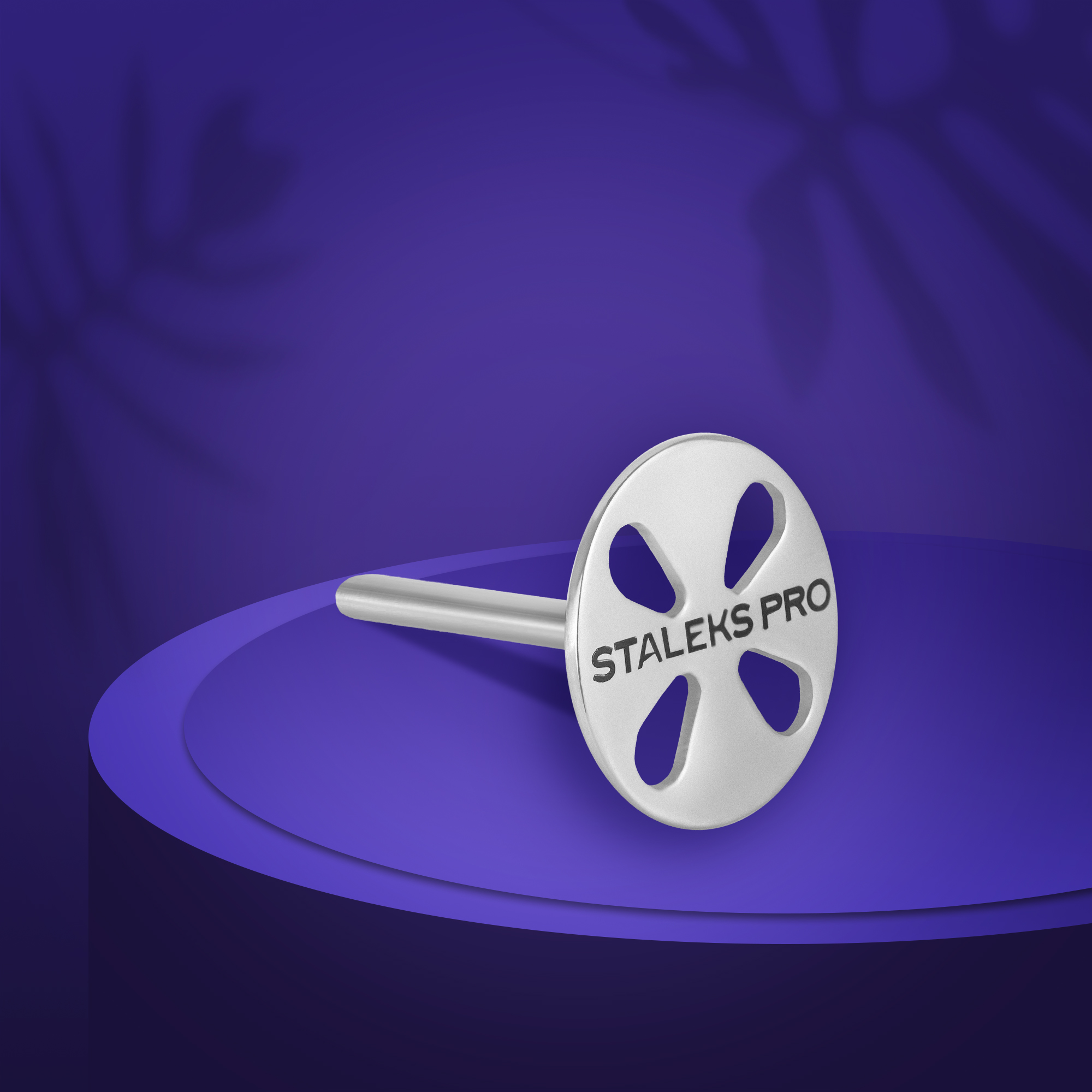 Pedicure disc PODODISC STALEKS PRO L and set of disposable file 180 grit  (25 mm) PDset-25