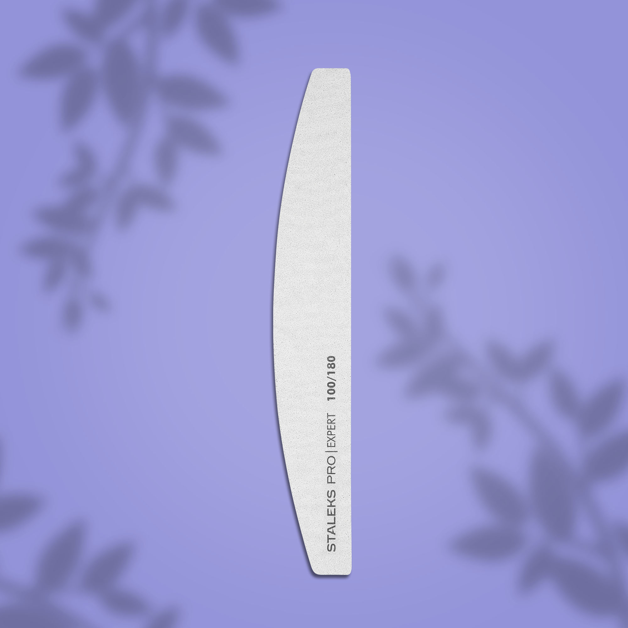Mineral crescent nail file EXPERT 100/180 grit NFB-40/1