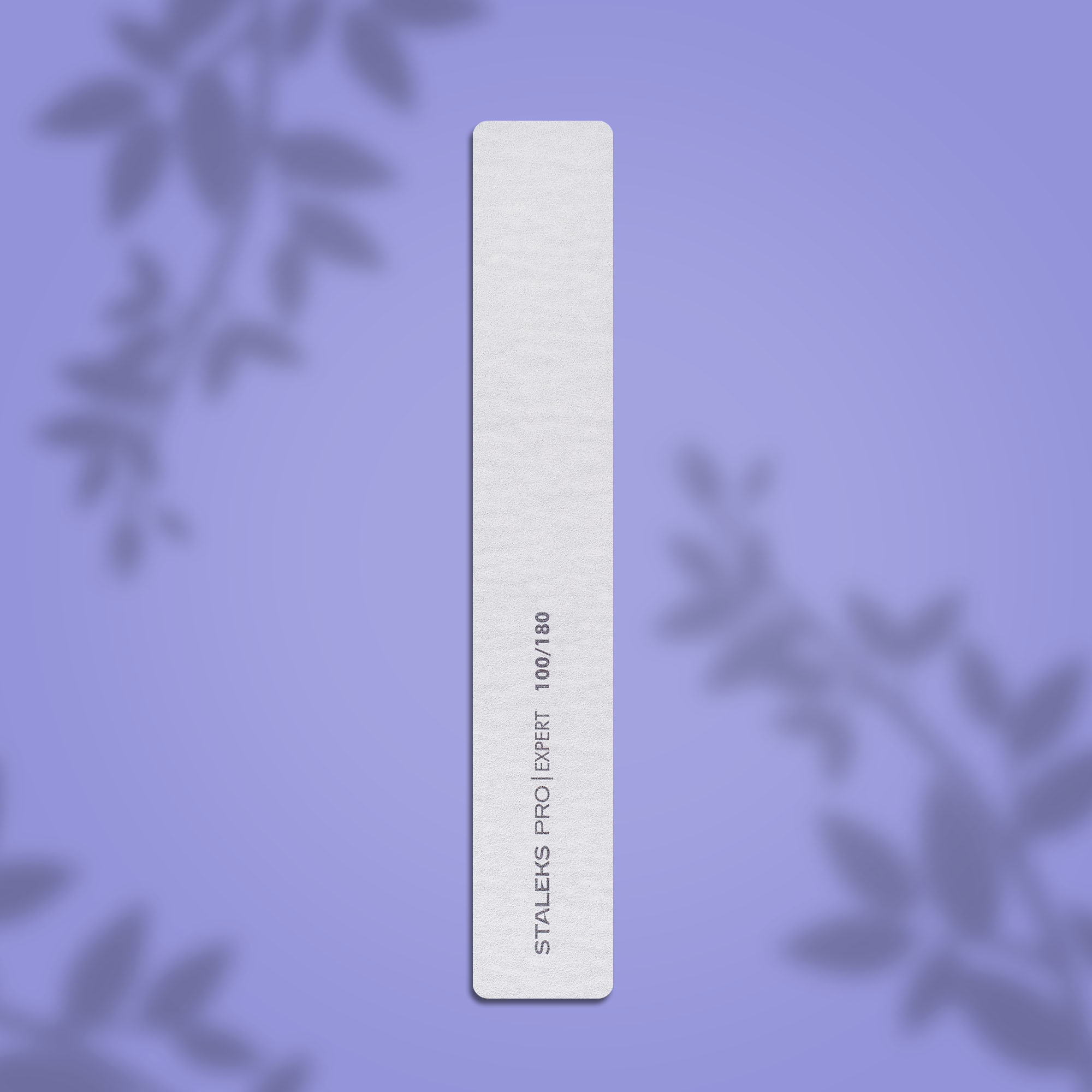 Mineral wide straight nail file EXPERT 100/180 grit NFB-30/1