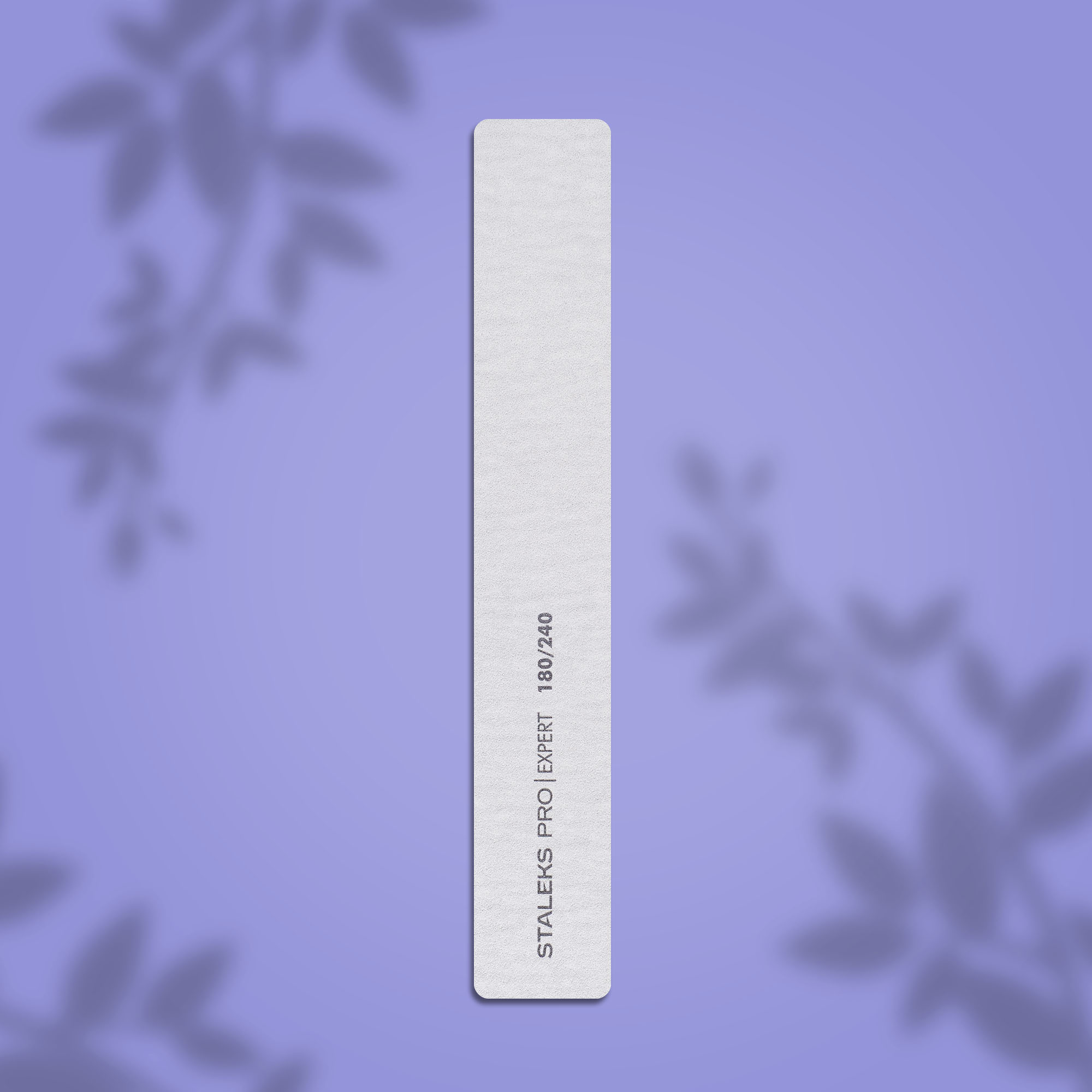 Mineral wide straight nail file EXPERT 180/240 grit NFB-30/2
