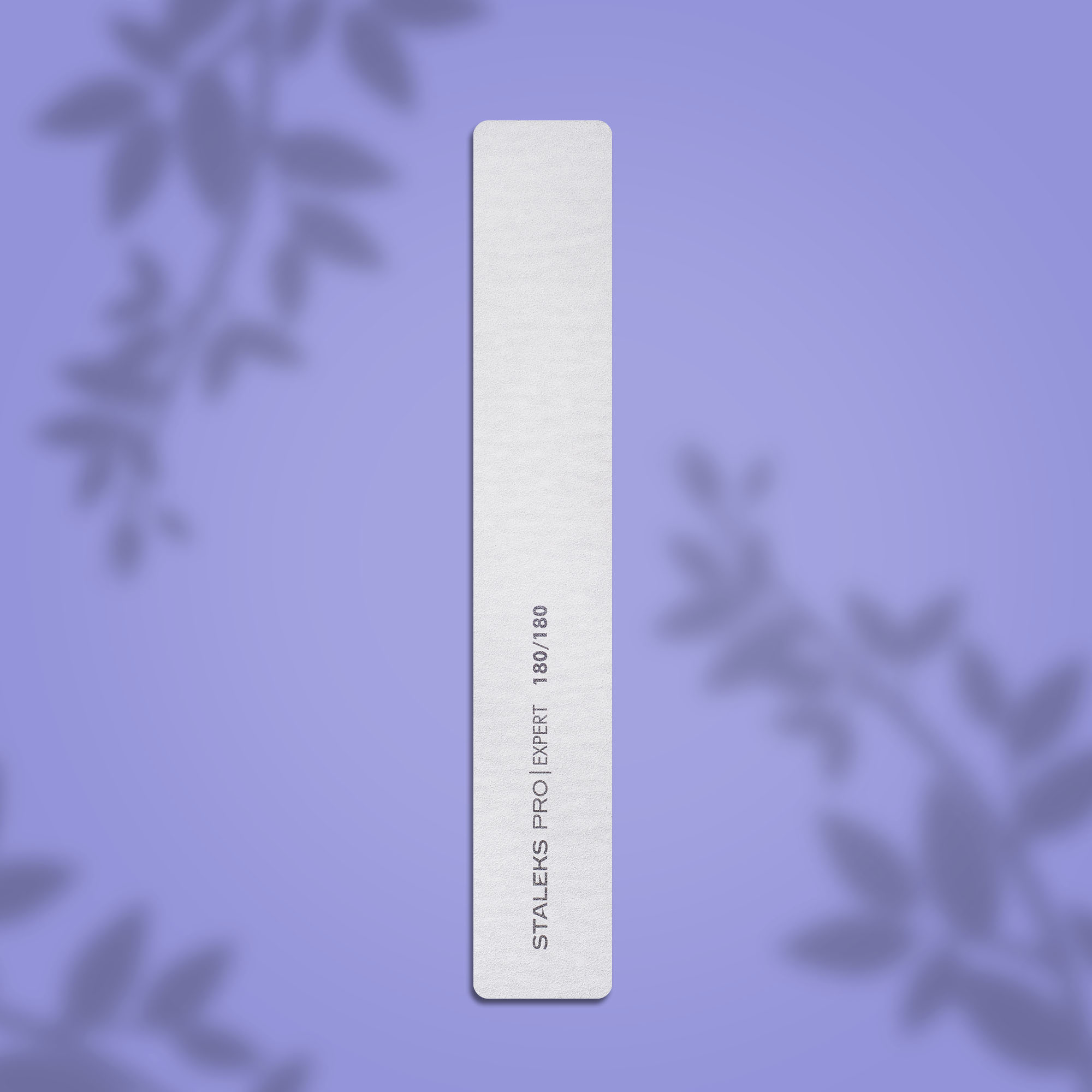 Mineral wide straight nail file EXPERT 180/180 grit NFB-30/6