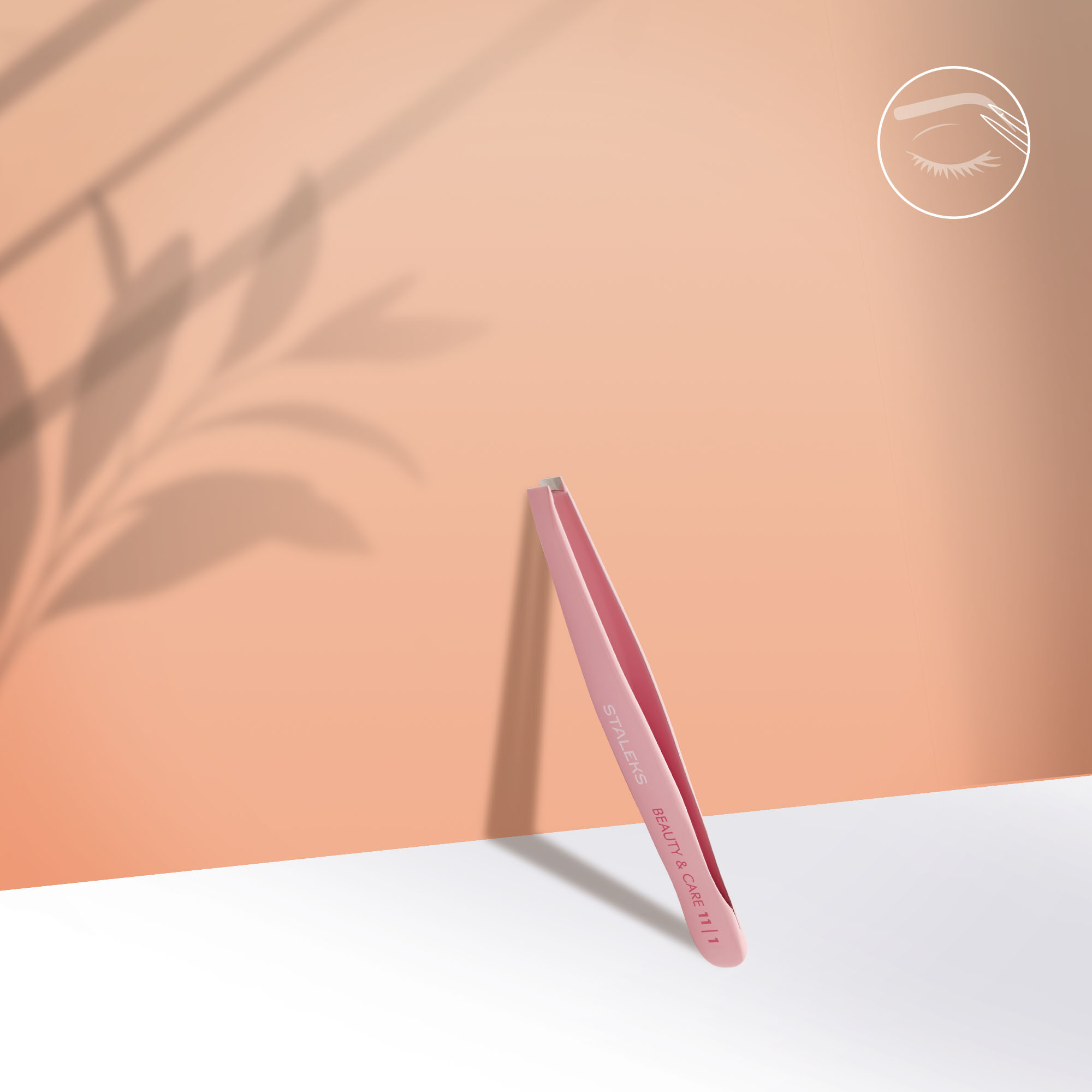 Eyebrow tweezers BEAUTY & CARE 11 TYPE 1 TBC-11/1
