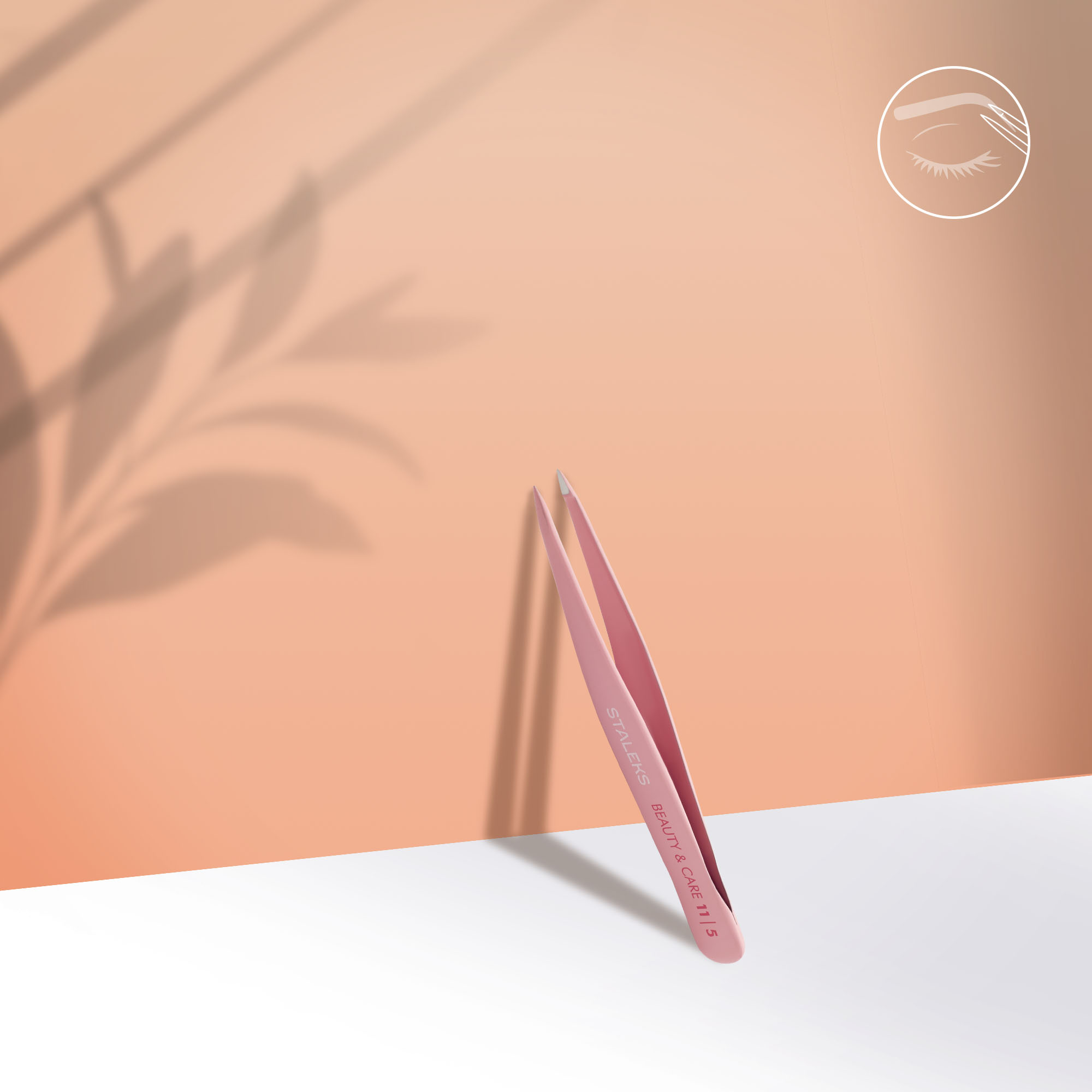Eyebrow tweezers BEAUTY & CARE 11 TYPE 5 TBC-11/5
