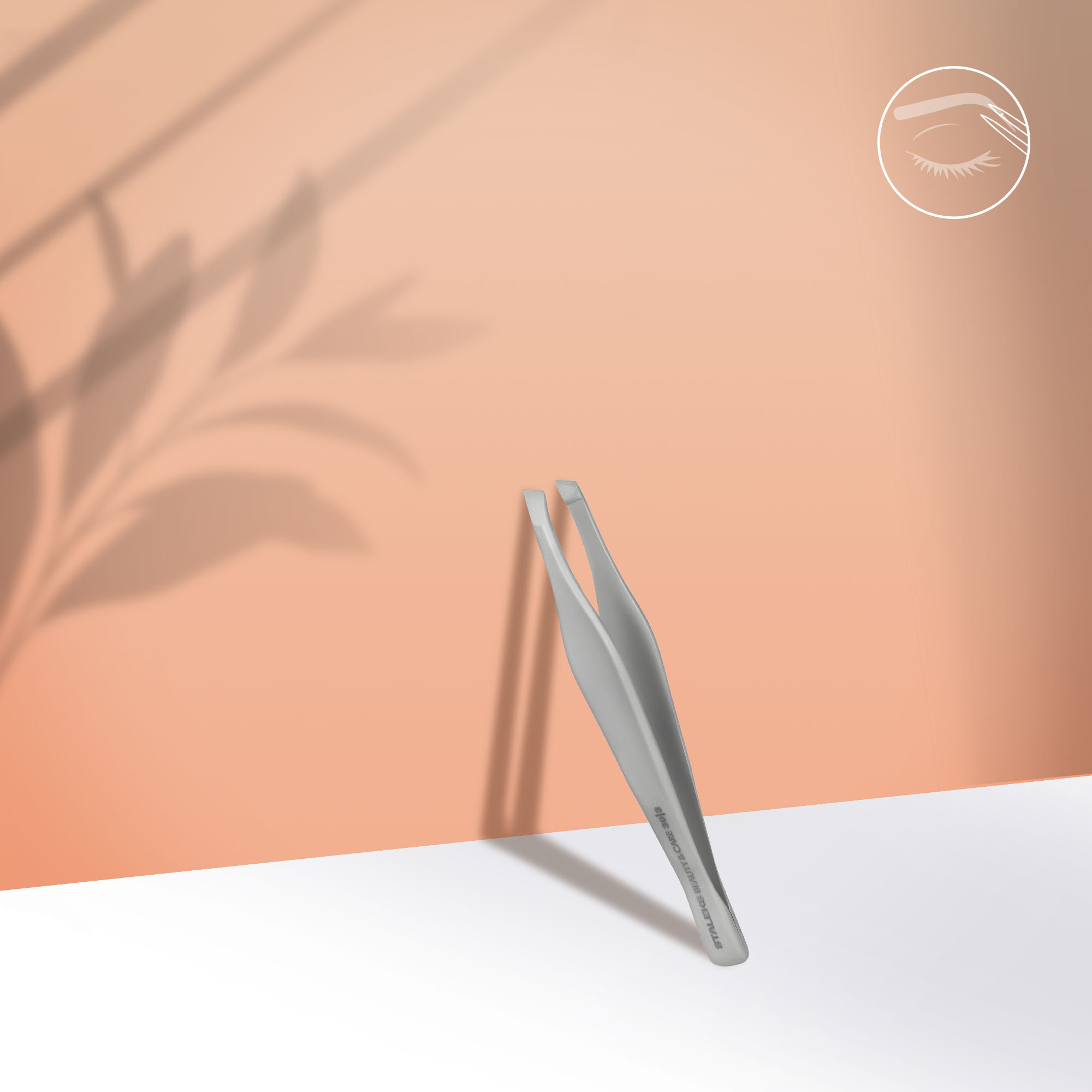 Eyebrow tweezers BEAUTY & CARE 30 TYPE 3 TBC-30/3