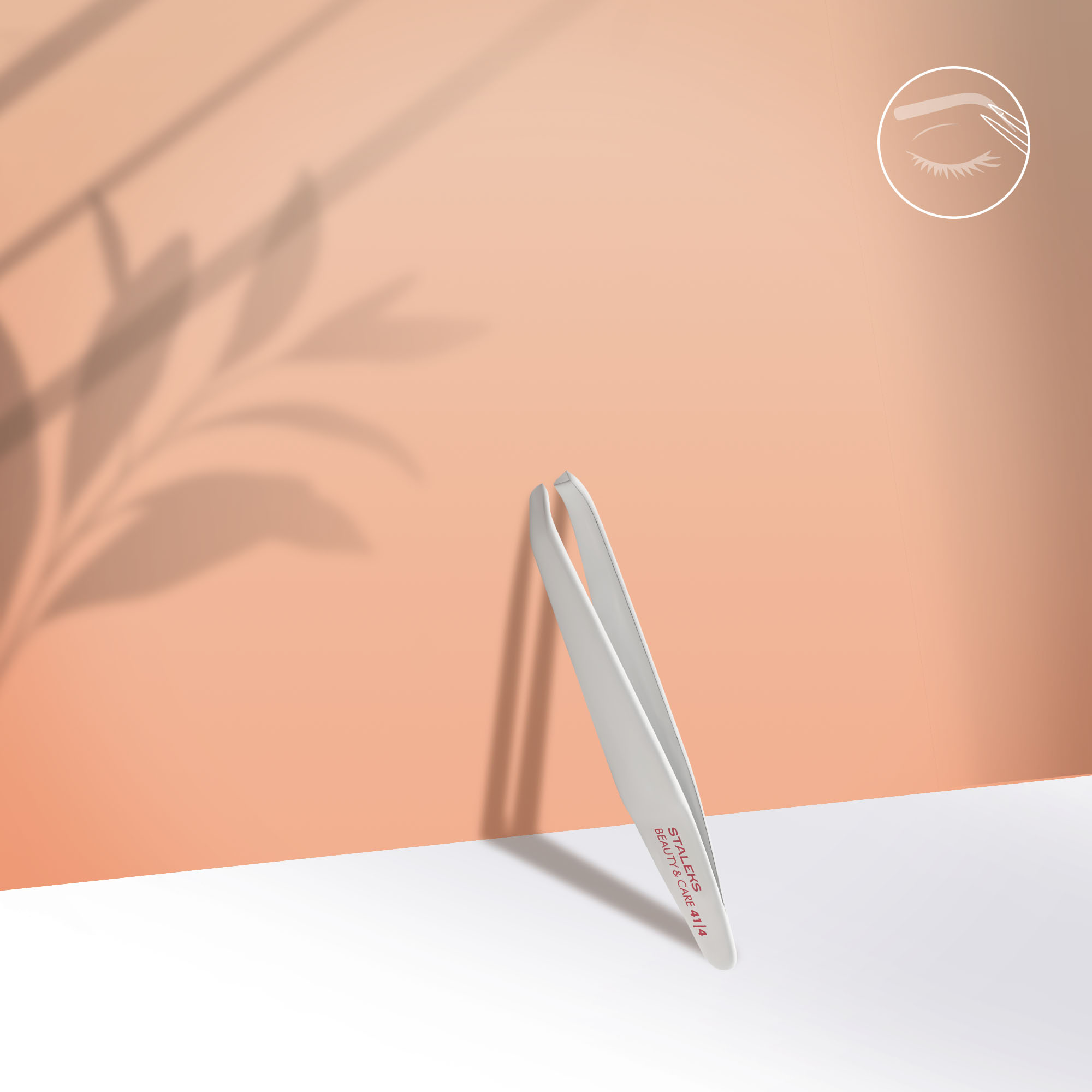 Eyebrow tweezers BEAUTY & CARE 41 TYPE 4 TBC-41/4