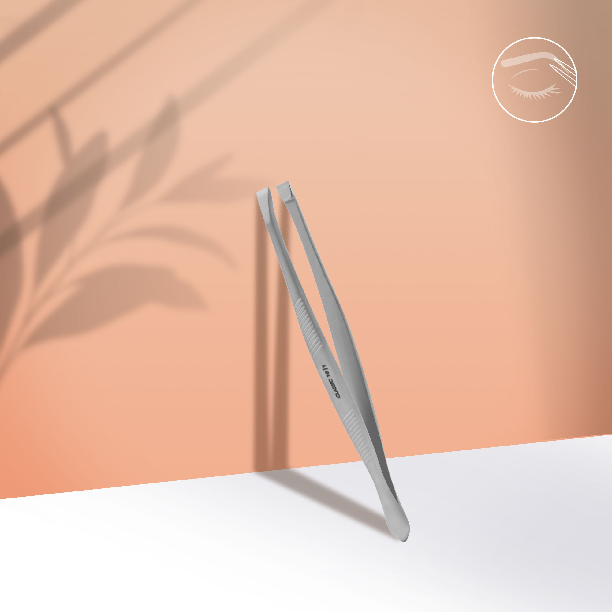 Eyebrow tweezers CLASSIC 10 TYPE 1  TC-10/1