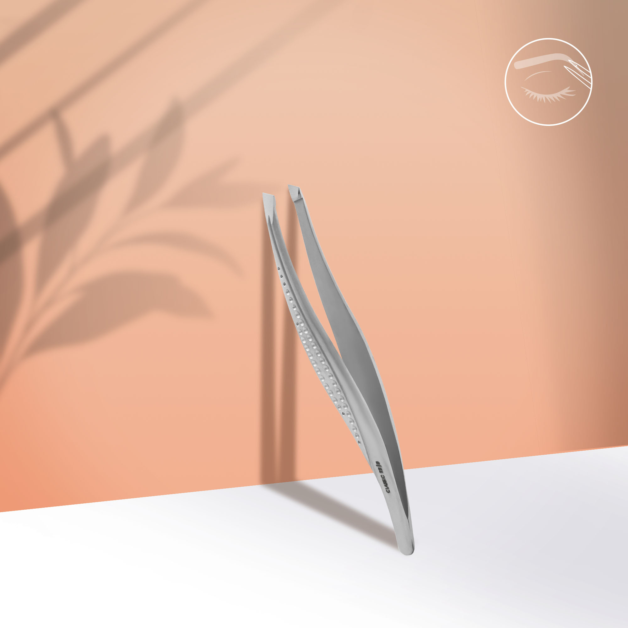Eyebrow tweezers CLASSIC 12 TYPE 3 TC-12/3