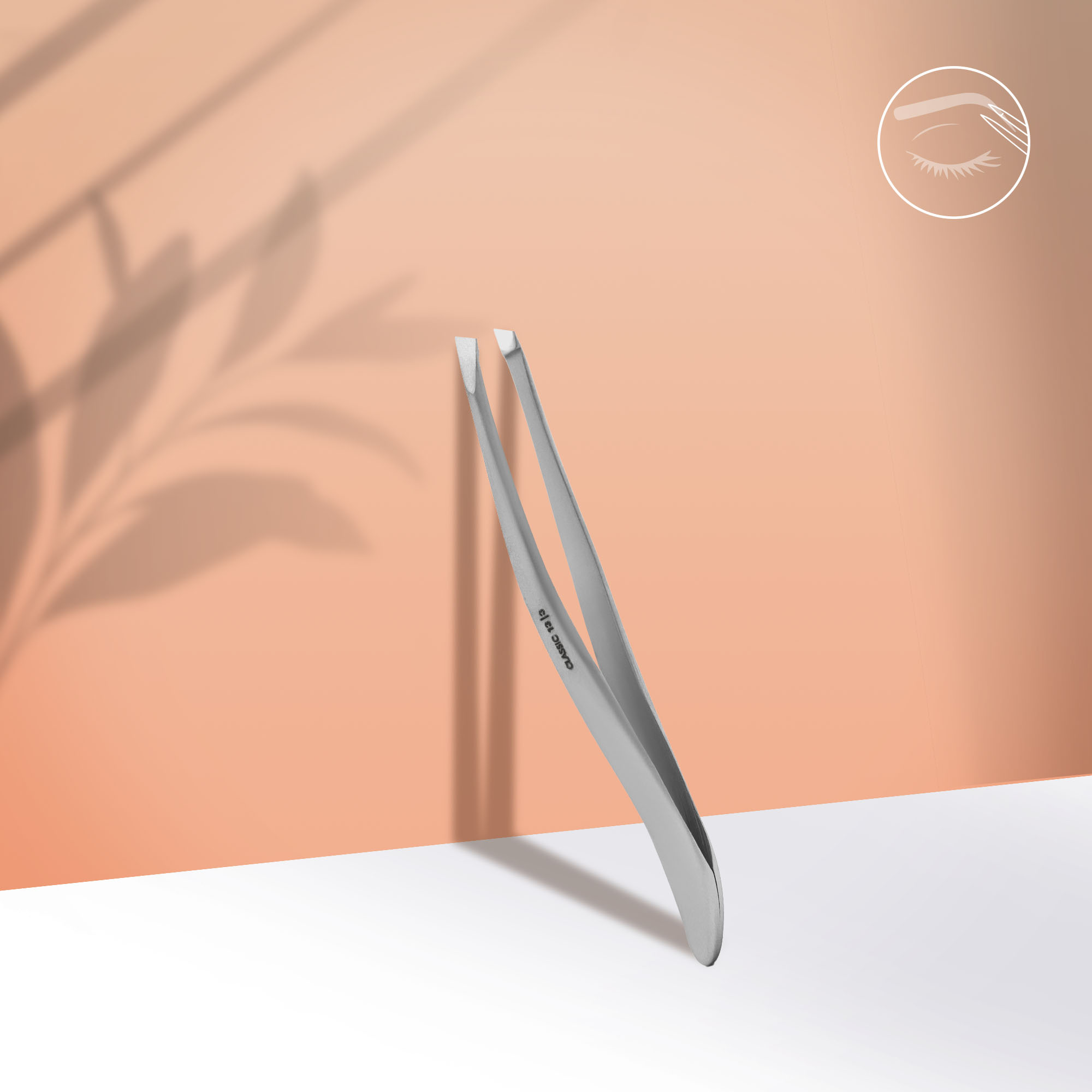 Eyebrow tweezers CLASSIC 13 TYPE 3 TC-13/3