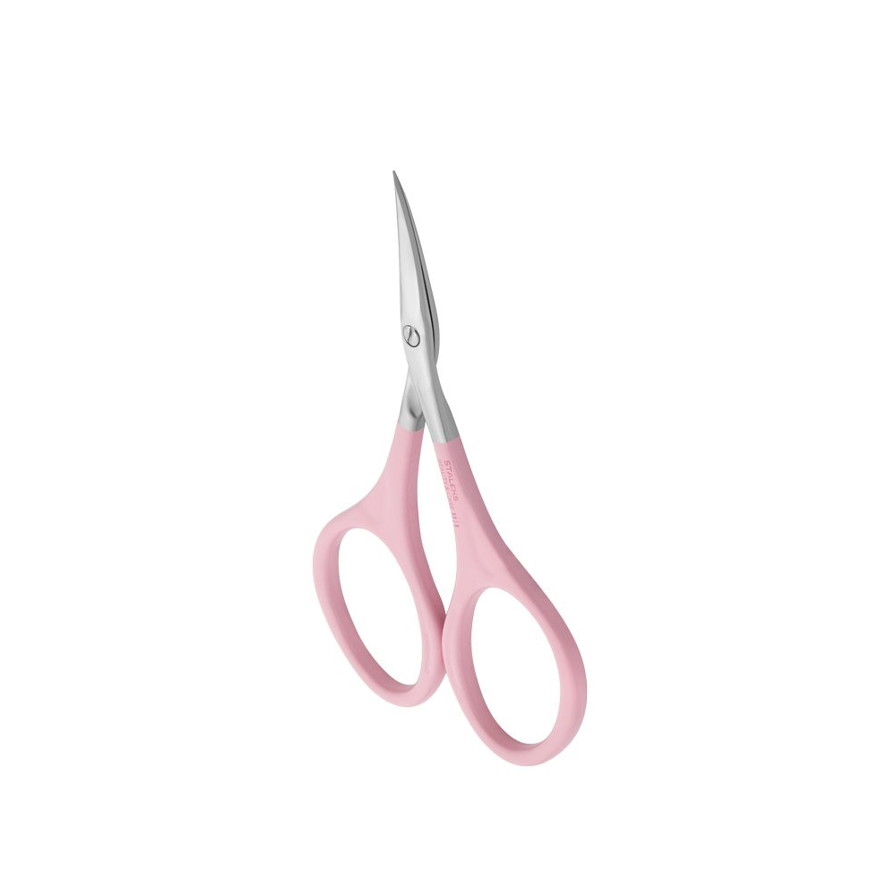 Pink cuticle scissors BEAUTY & CARE 11 TYPE 1 (20 mm) SBC-11/1