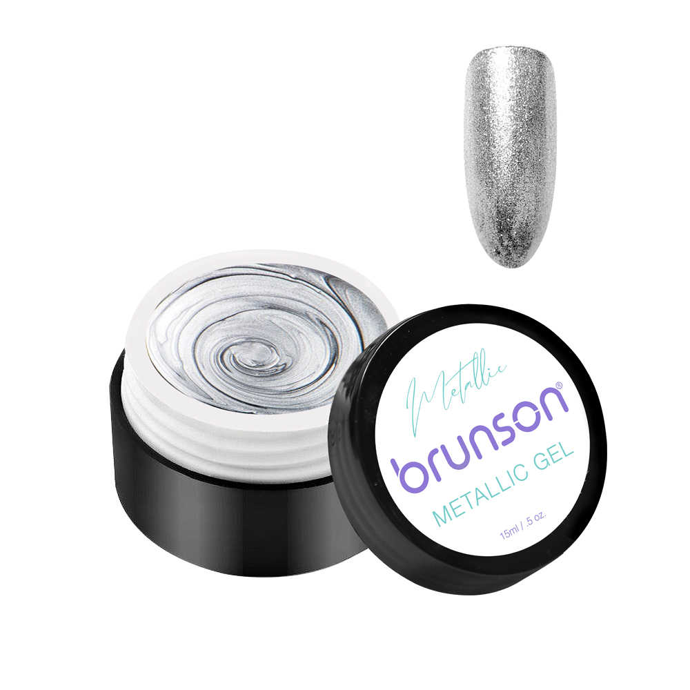 Metallic Painted Nail Gel Polish Nail Art Creative Elastic Metallic Painted Glue Painting Drawing Polish Emboss UV Gel Sculpture Design Manicure BM001