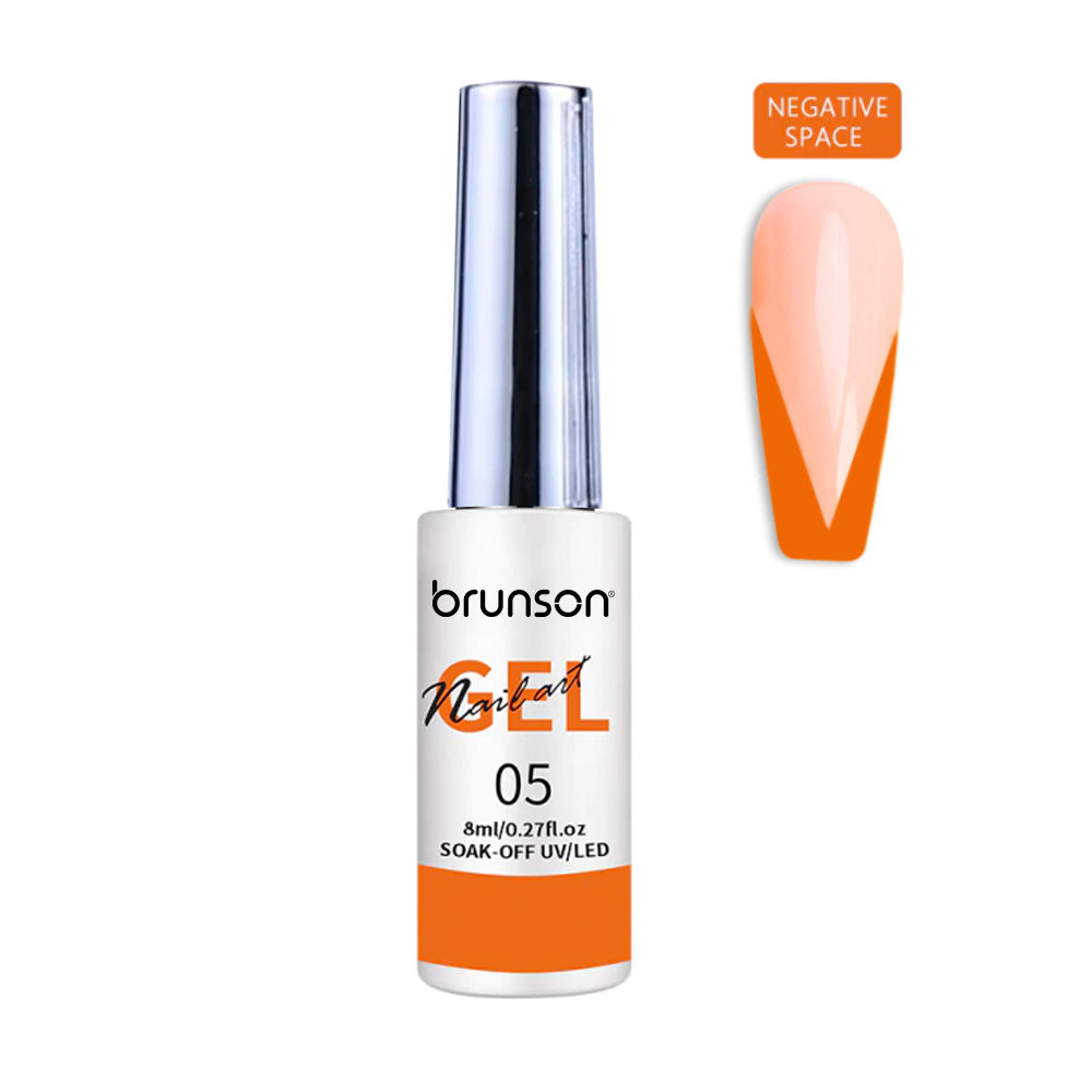 Nail Art Gel Liner Painting Polish Salon DIY Manicure Nail Art Design Line Art Gel NEGATIVE SPACE BNG05