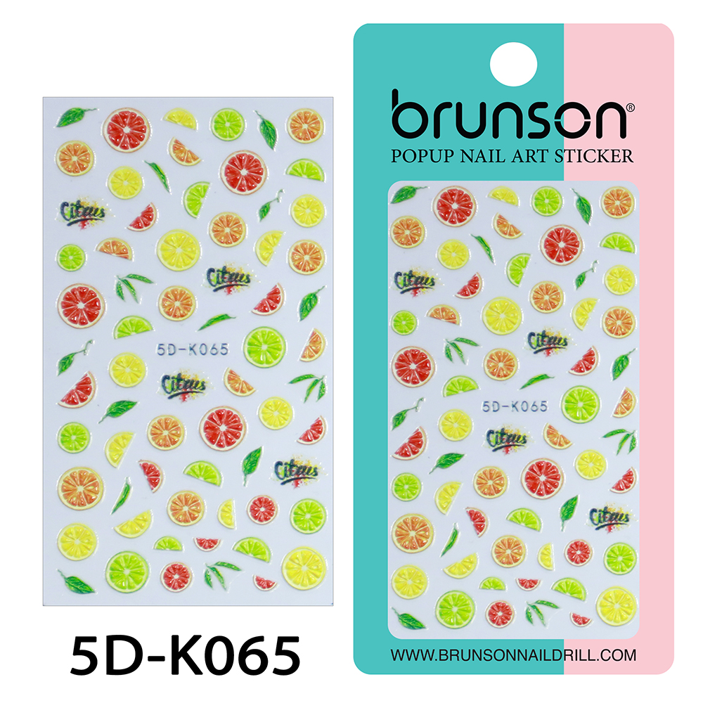 Flower Nail Art Sticker Decals 5d Exquisite Embossed Nail Art Supplies Self-Adhesive Nail Art Decoration - 5D-k065