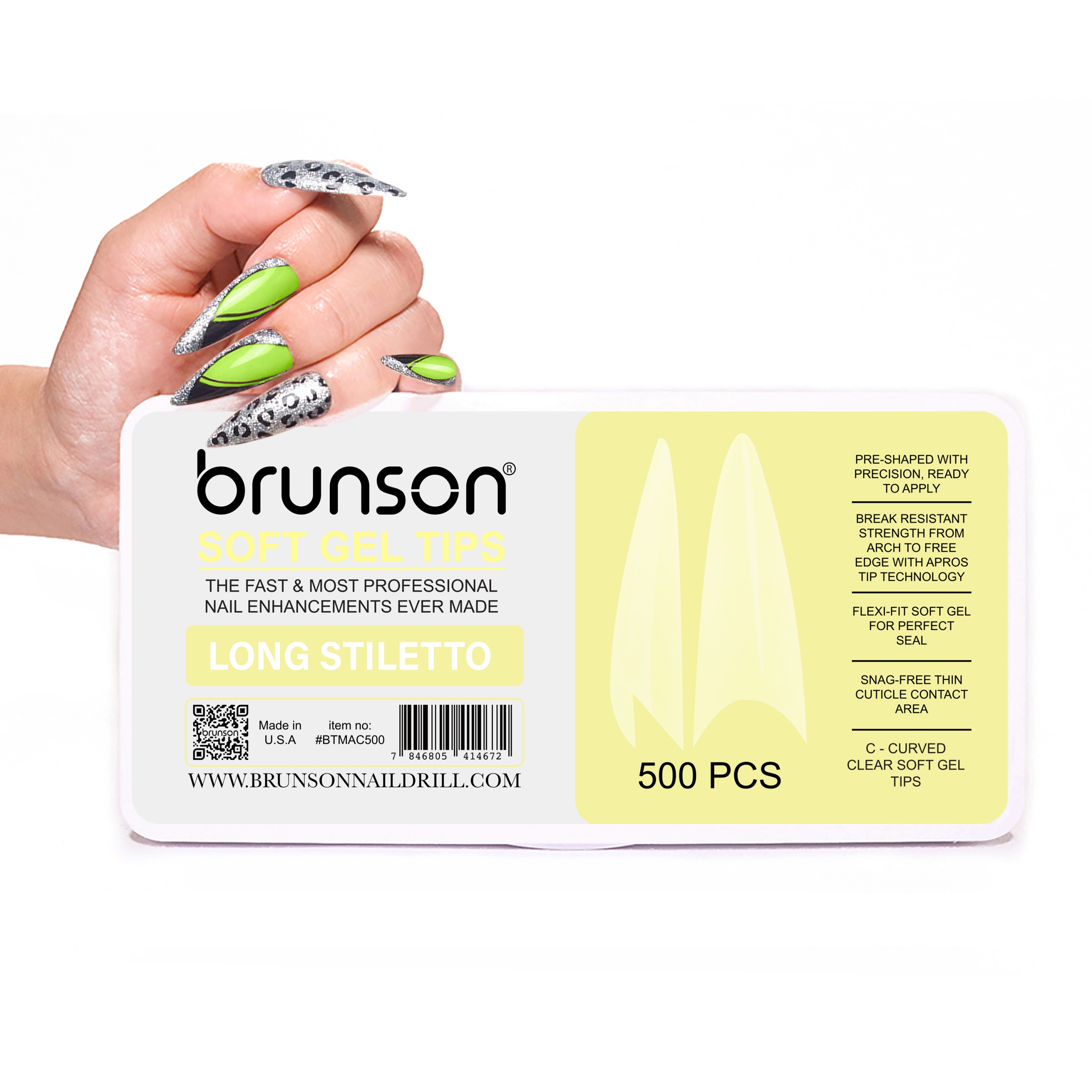 Clear False Nail Tips