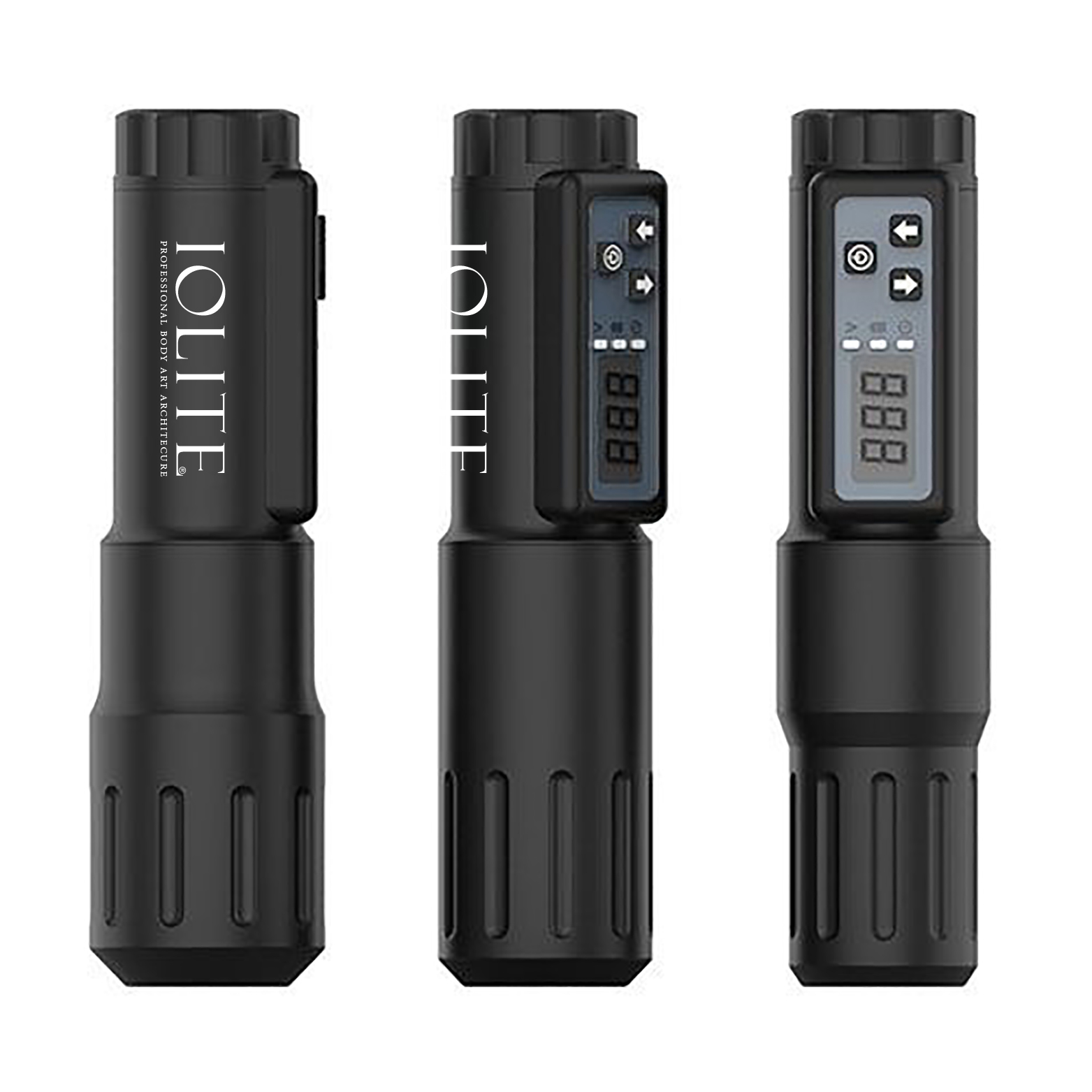 Iolite Professional Body Art Architecture Wireless Rotary Tattoo Pen Machine with Japan Motor 5Pcs Tattoo Grip