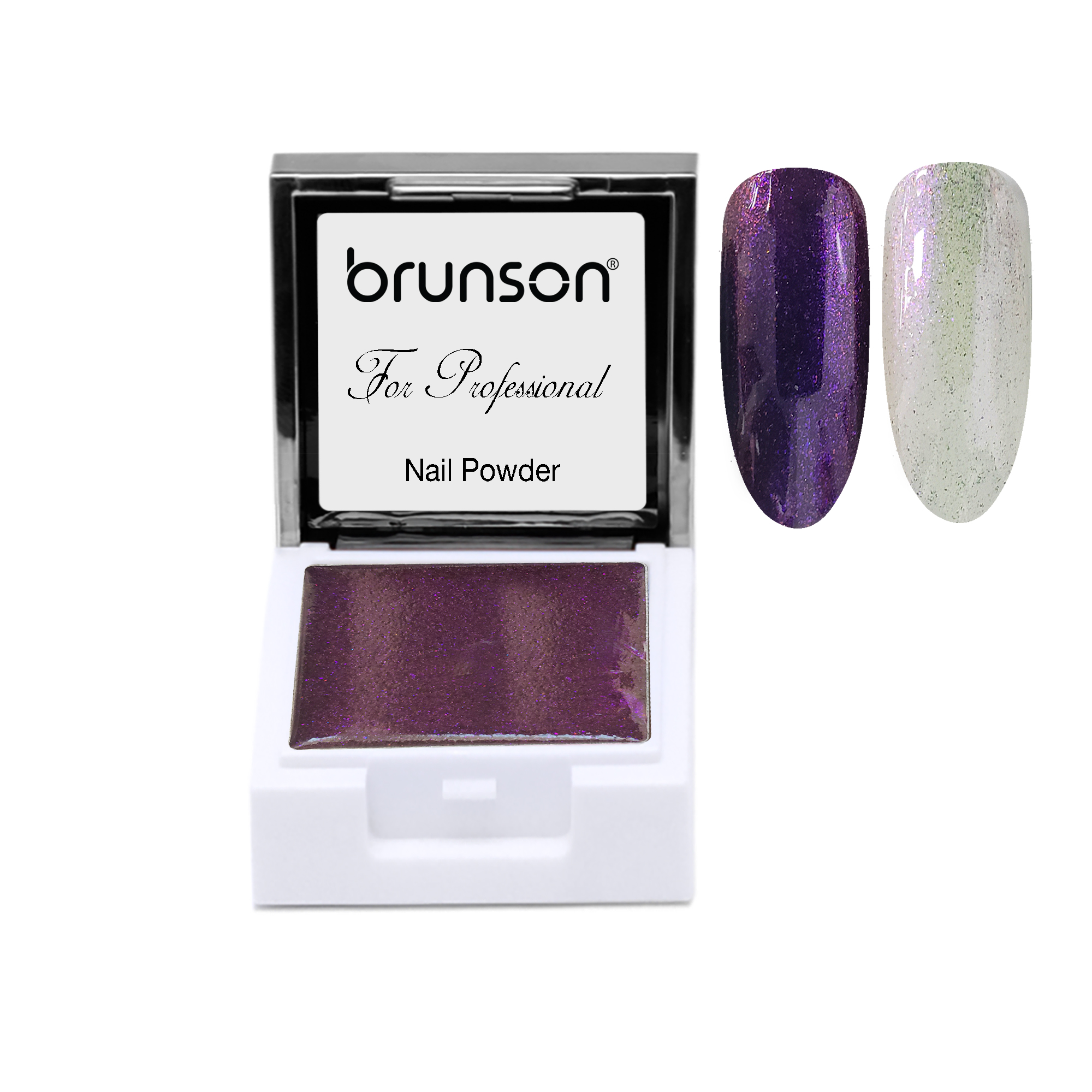 UV Gel Nail Powder Nails Aurora Painting Square Gel Nail Art Liquid Powder Solid Pigment CR04