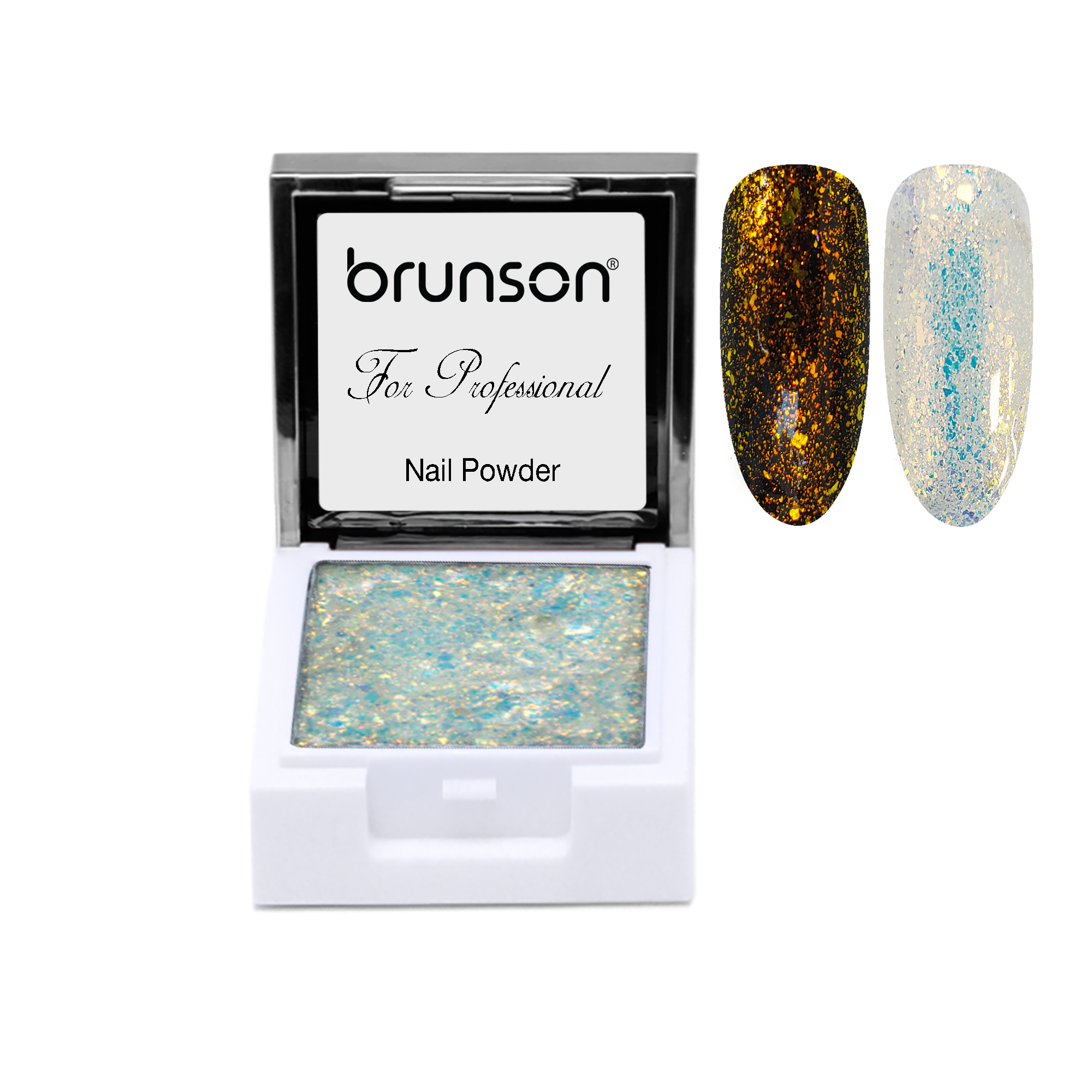 UV Gel Nail Powder Nails Aurora Painting Square Gel Nail Art Liquid Powder Solid Pigment WF01