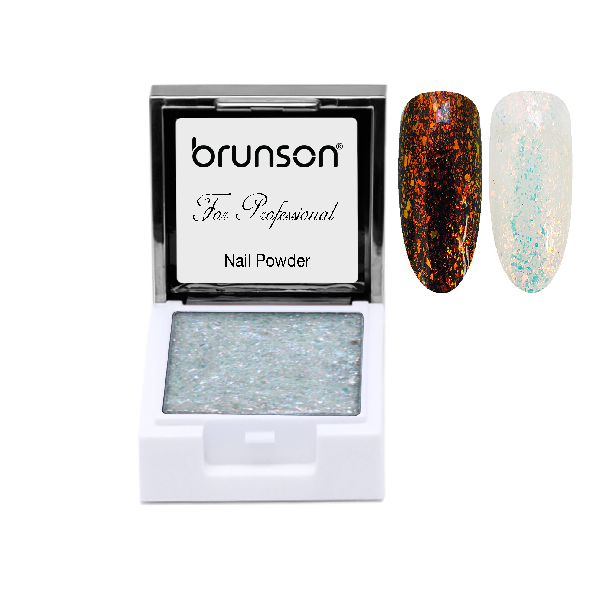 UV Gel Nail Powder Nails Aurora Painting Square Gel Nail Art Liquid Powder Solid Pigment WF02