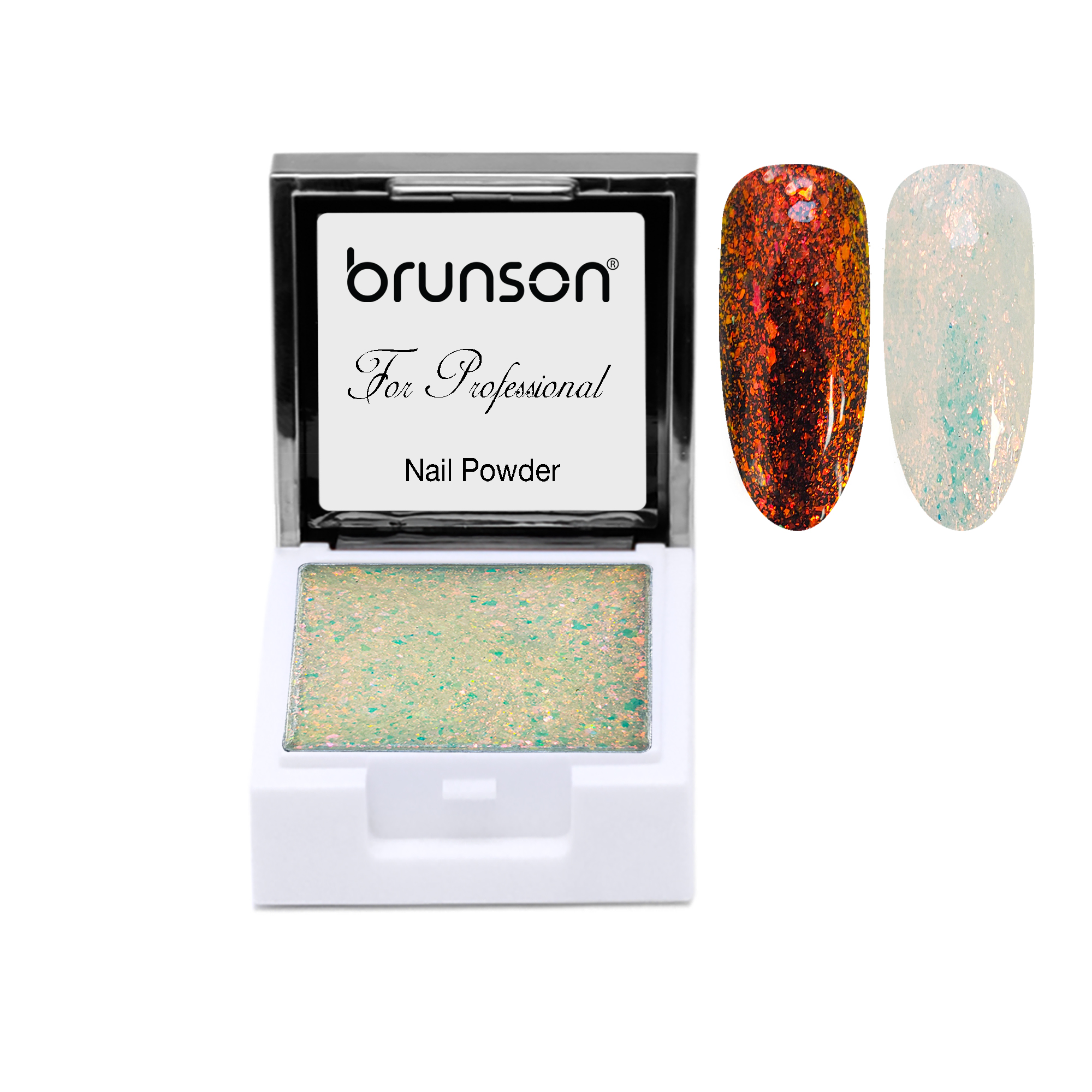 UV Gel Nail Powder Nails Aurora Painting Square Gel Nail Art Liquid Powder Solid Pigment WF03