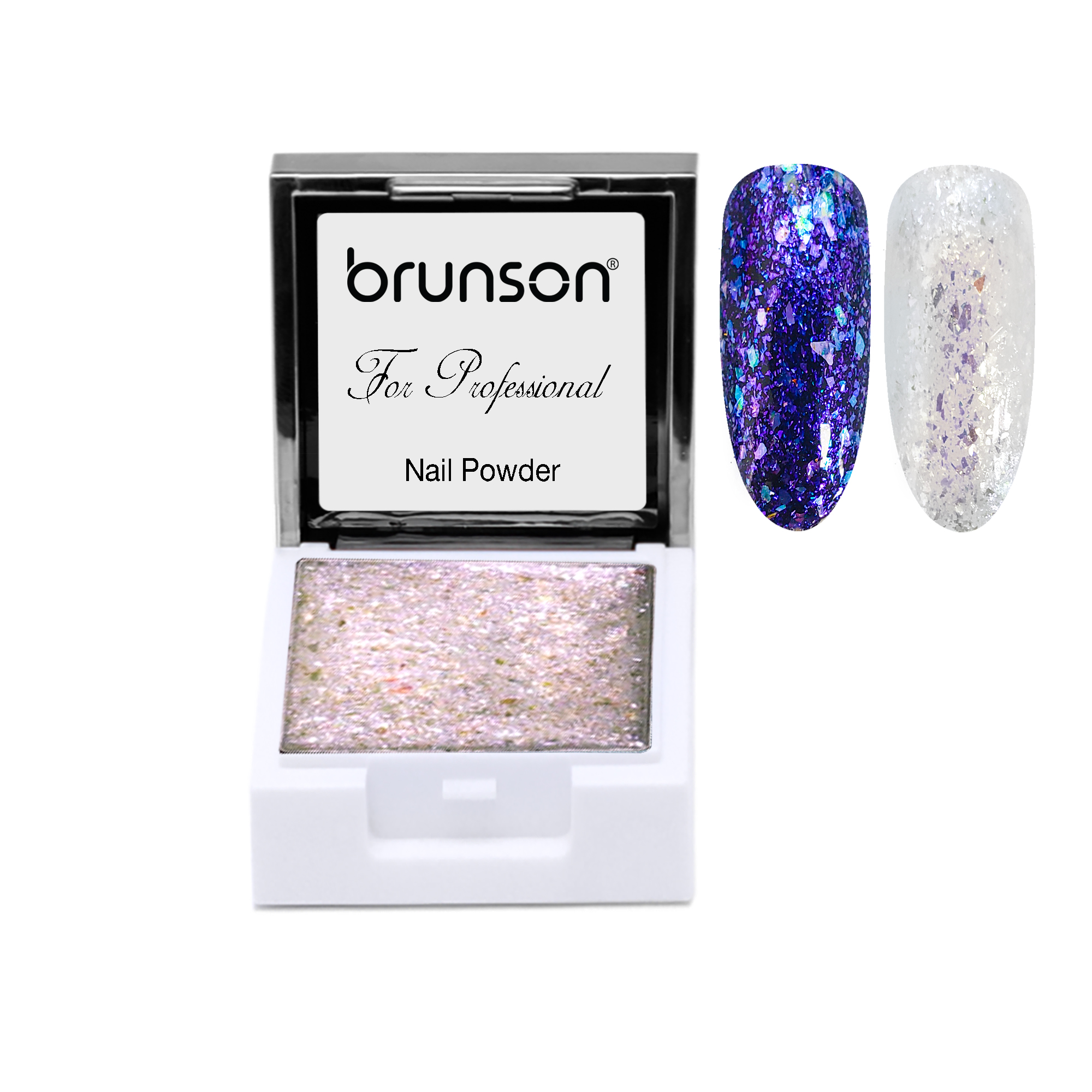 UV Gel Nail Powder Nails Aurora Painting Square Gel Nail Art Liquid Powder Solid Pigment WF04