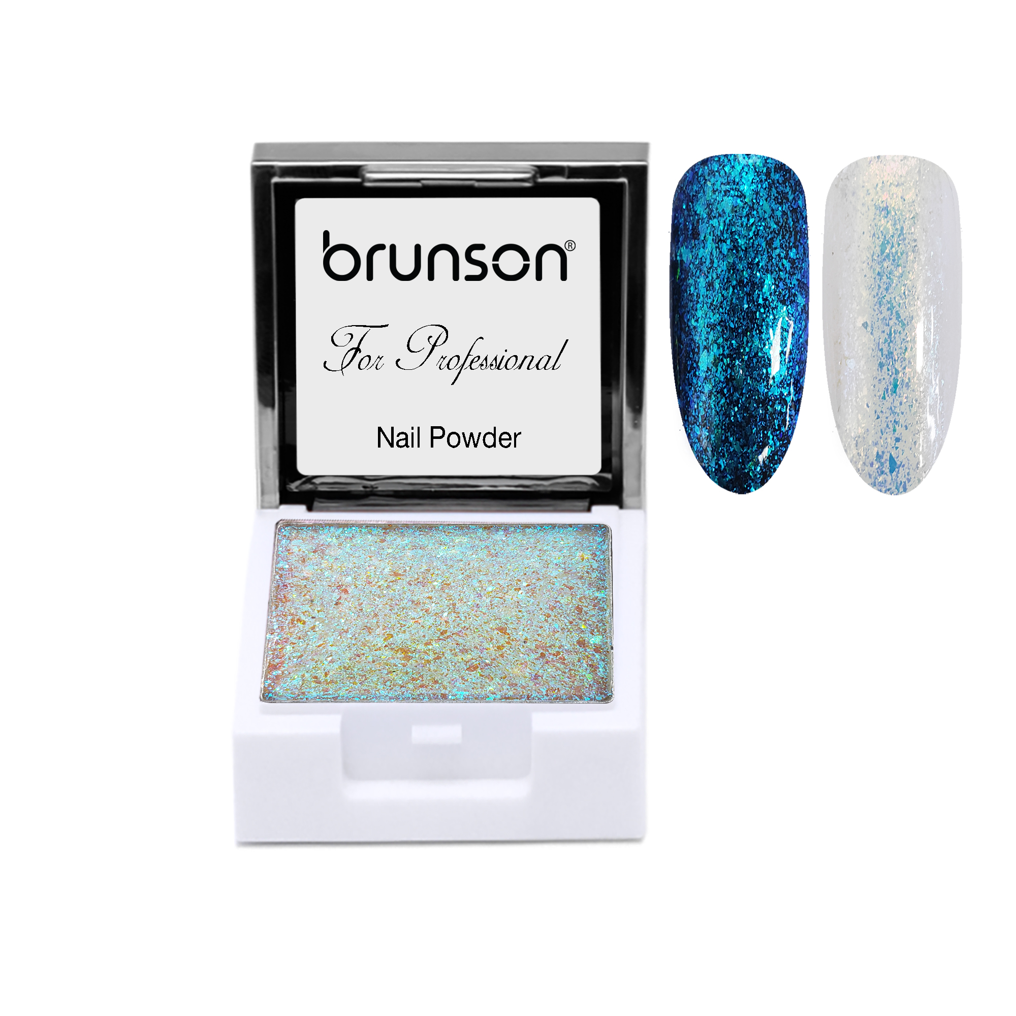 UV Gel Nail Powder Nails Aurora Painting Square Gel Nail Art Liquid Powder Solid Pigment WF05