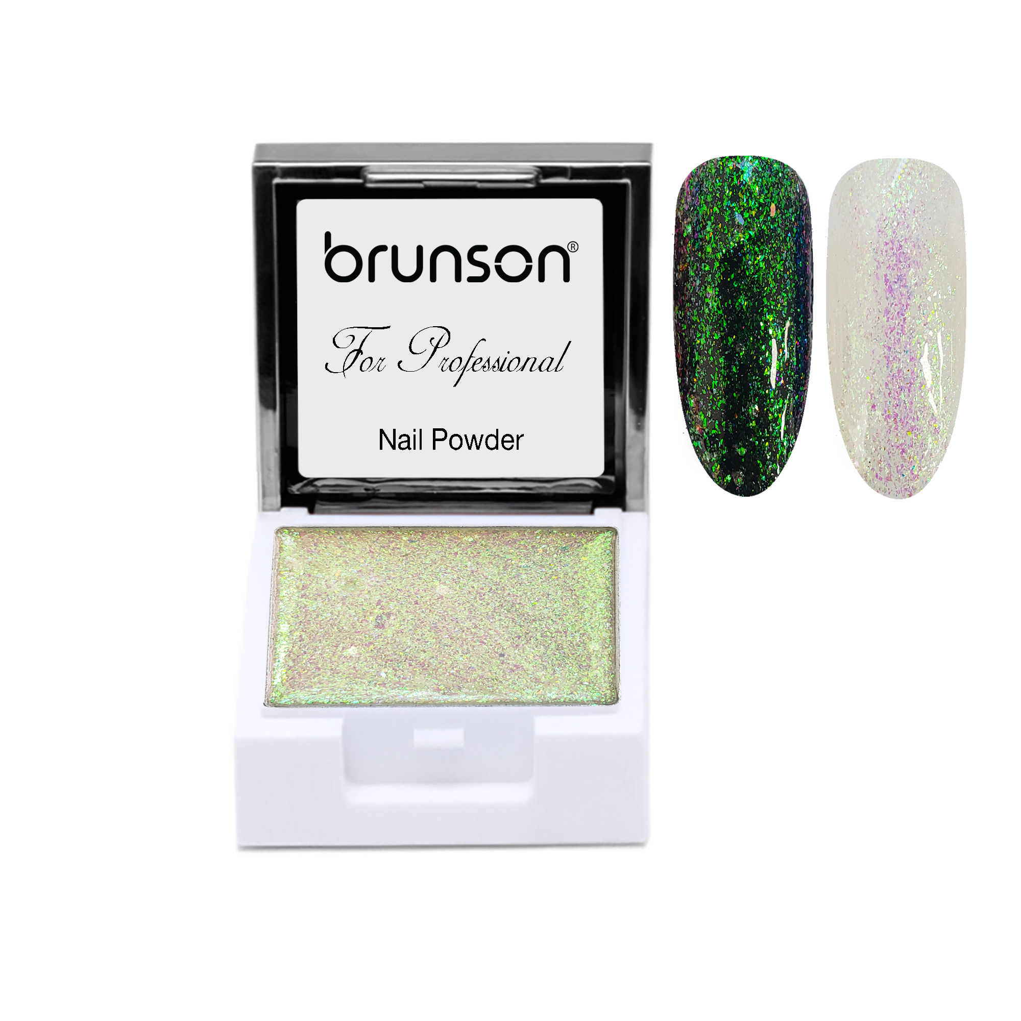 UV Gel Nail Powder Nails Aurora Painting Square Gel Nail Art Liquid Powder Solid Pigment WF06